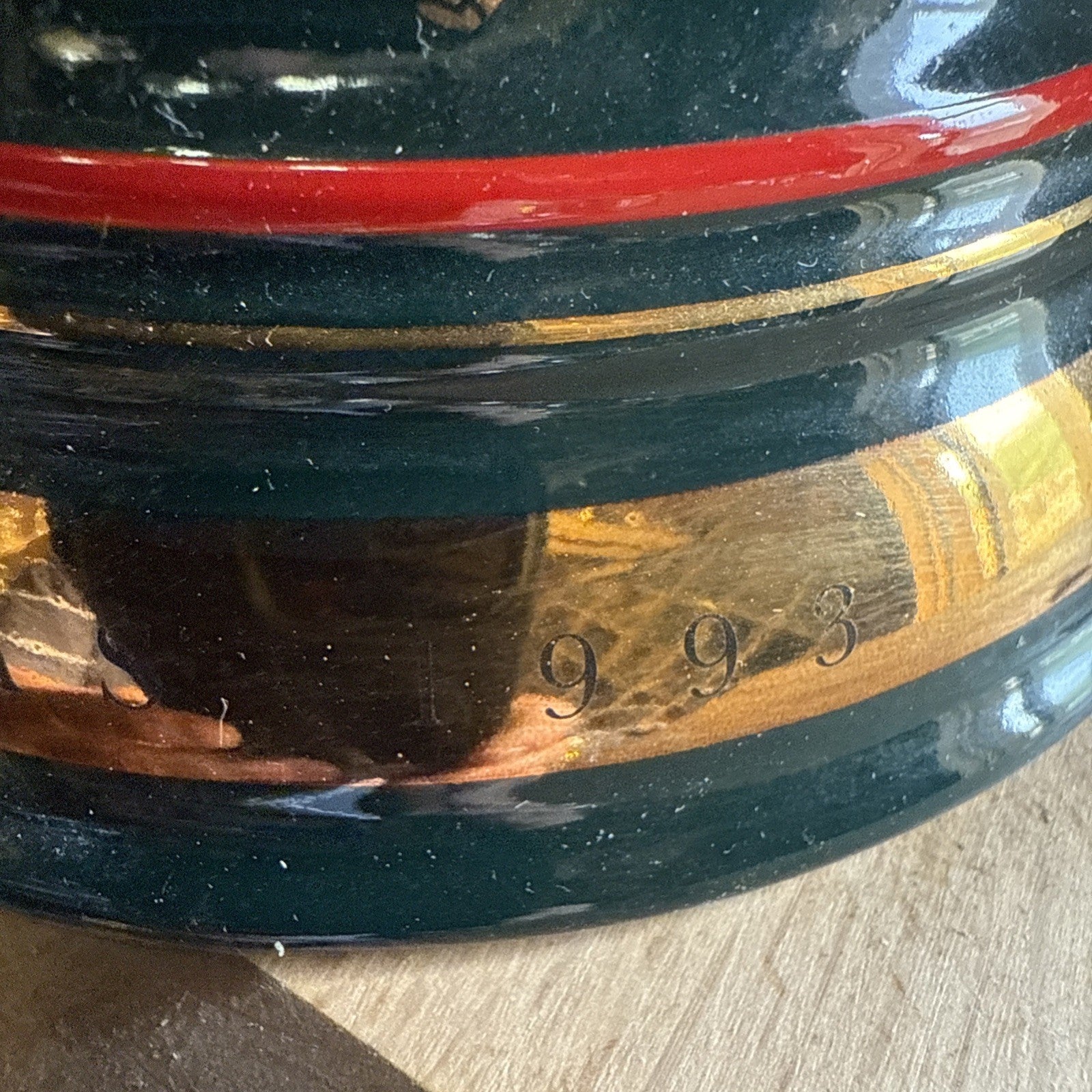 Bells Whisky 75cl decanter Christmas 1993 vintage matured