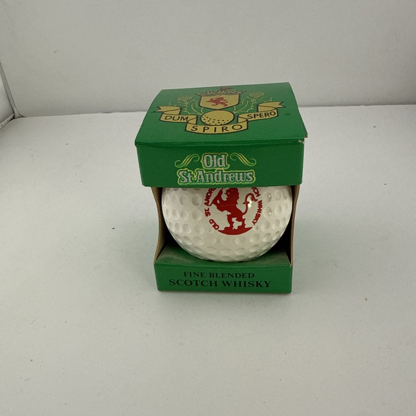 Old St Andrews Golf Ball Whisky Miniature With Box Scotland