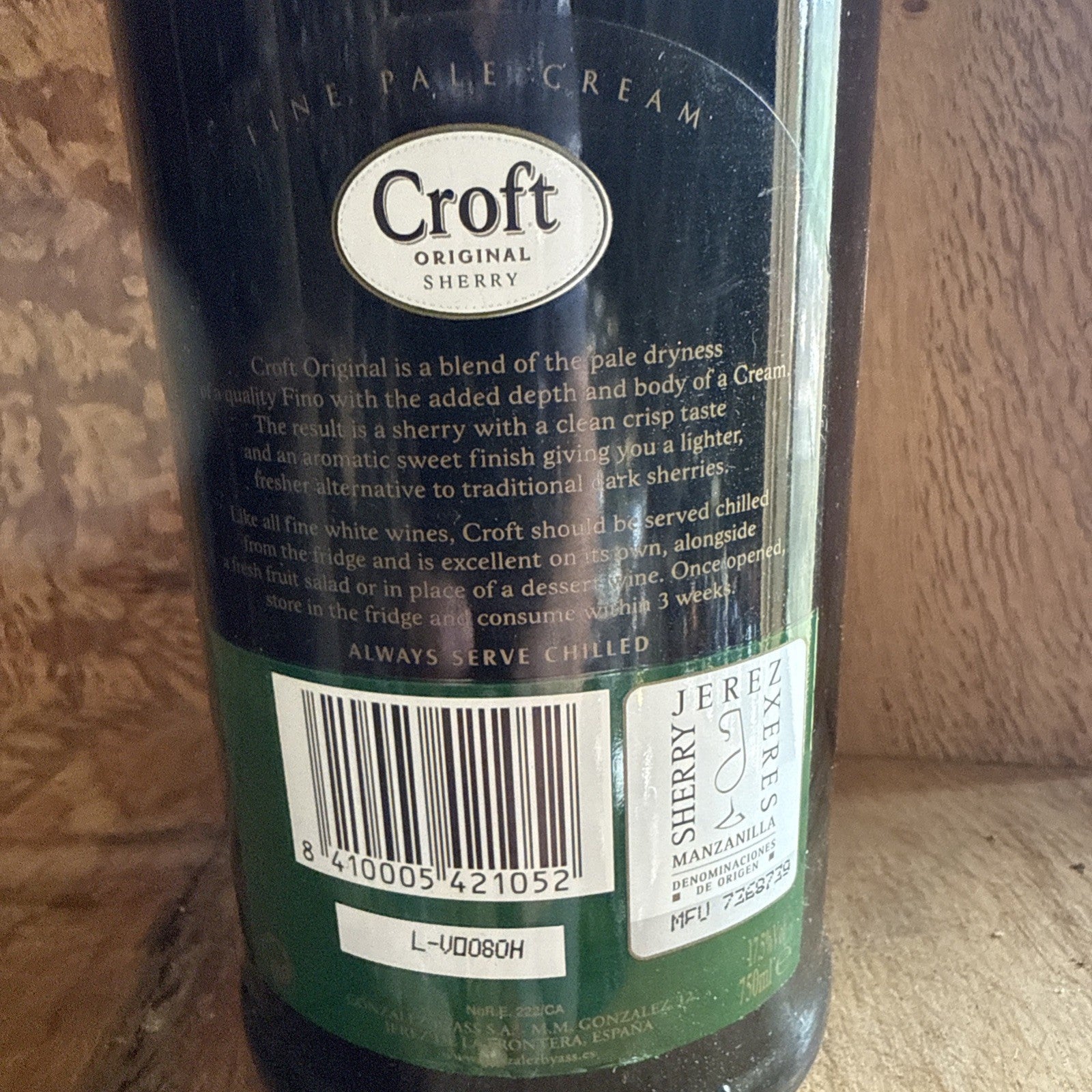 Croft Original Cream Sherry Iconic