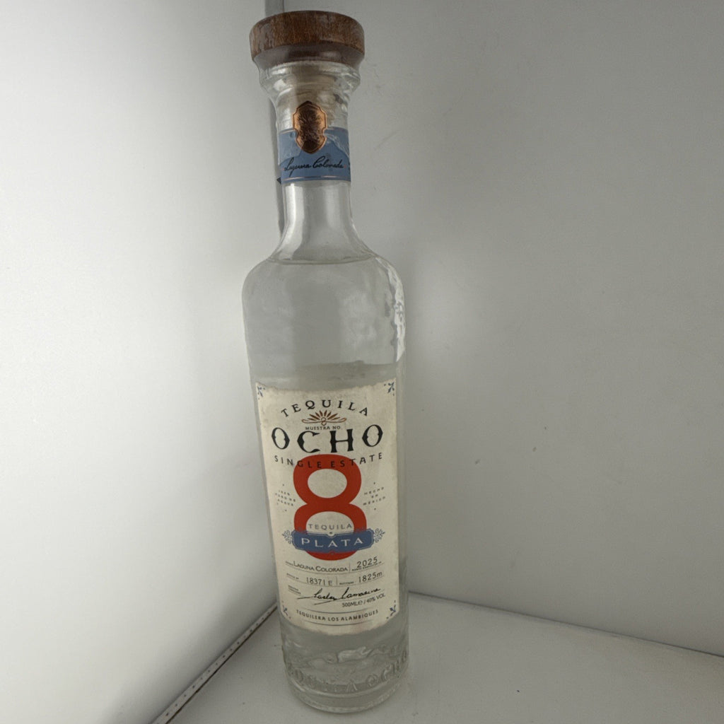 2025 Tequila Ocho Plata Laguna Colorada 500ml 40% Single Estate