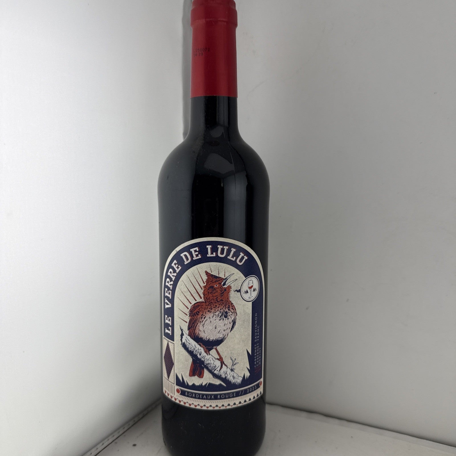Le Verre de Lulu Bordeaux Rouge 2023 French Red Wine 75cl 13% ABV