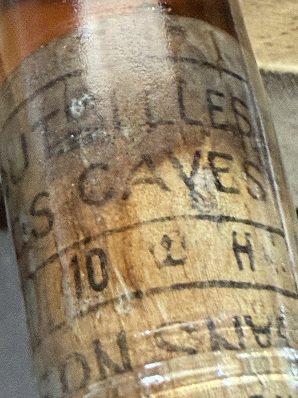 Caves Maxim De Paris 1976(?) Sauternes ( Post 75 Pre 79 Based On Cork/label Etc)