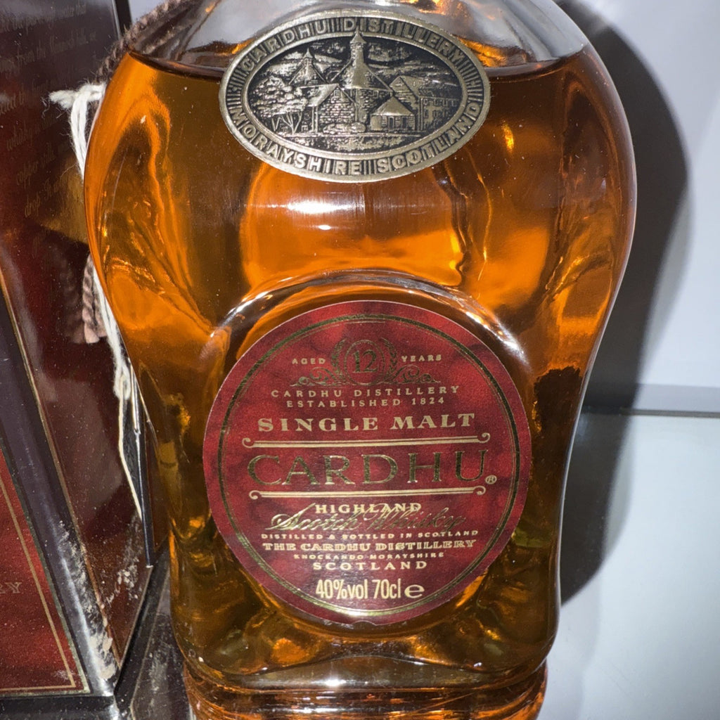 Cardhu 12 Year Old Single Malt Scotch Whisky Bottled Late 1980s