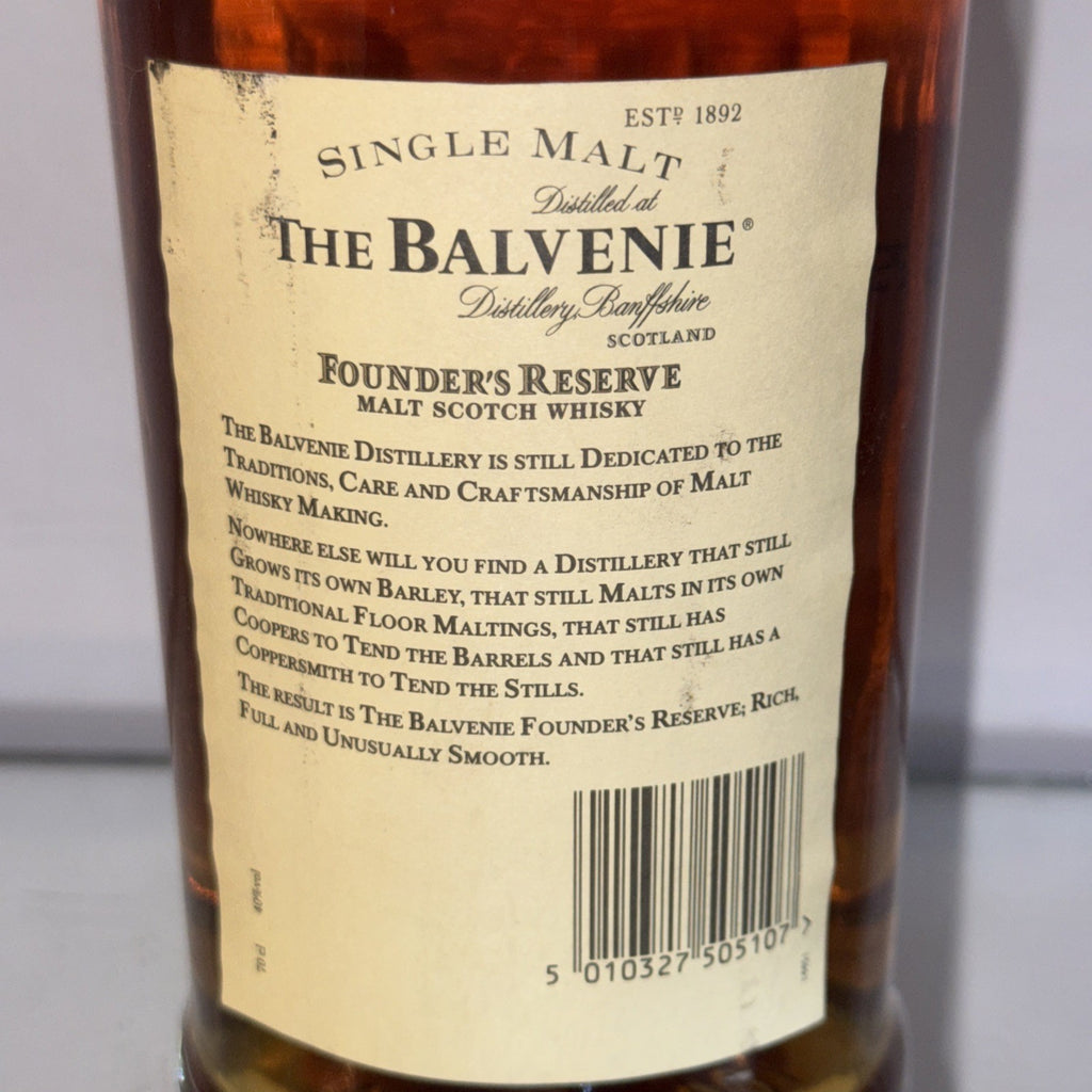 The Balvenie Founder’s Reserve – 10 Years Old ( 1994-99)