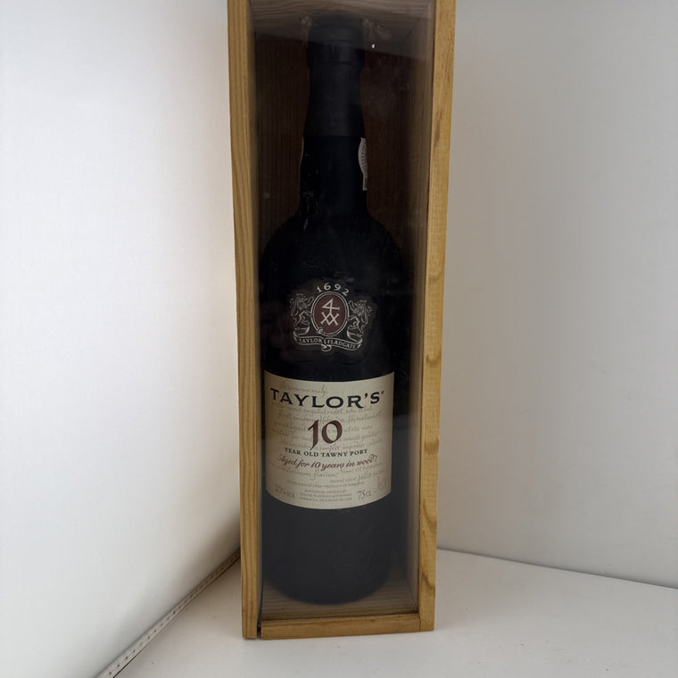 Taylor’s 10 Year Old Tawny Port 75cl Wooden Gift Box 20% Portugal
