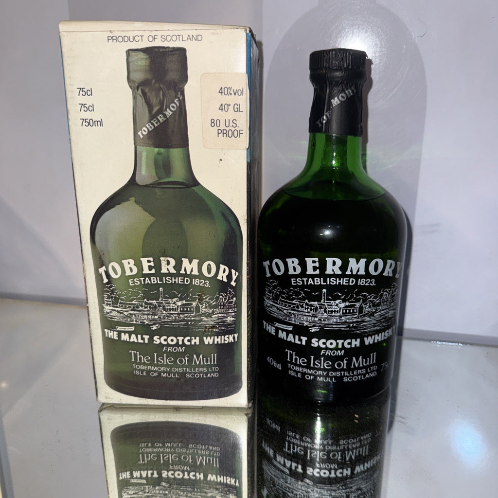 Tobermory – The Malt Scotch Whisky from the Isle of Mull Late 1970s Bottled