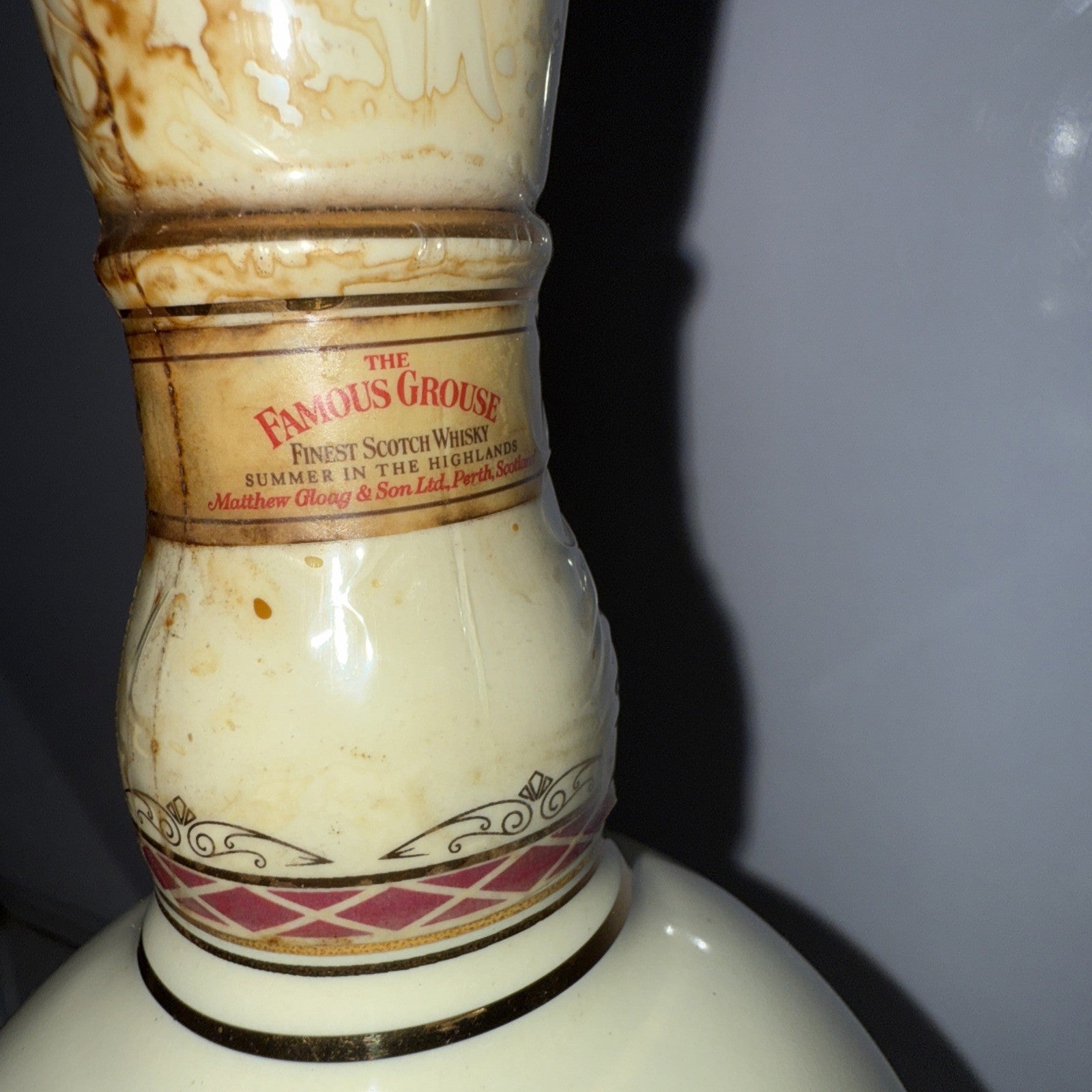 Famous Grouse Full Decanter  From 1996  One Of 500 Produced