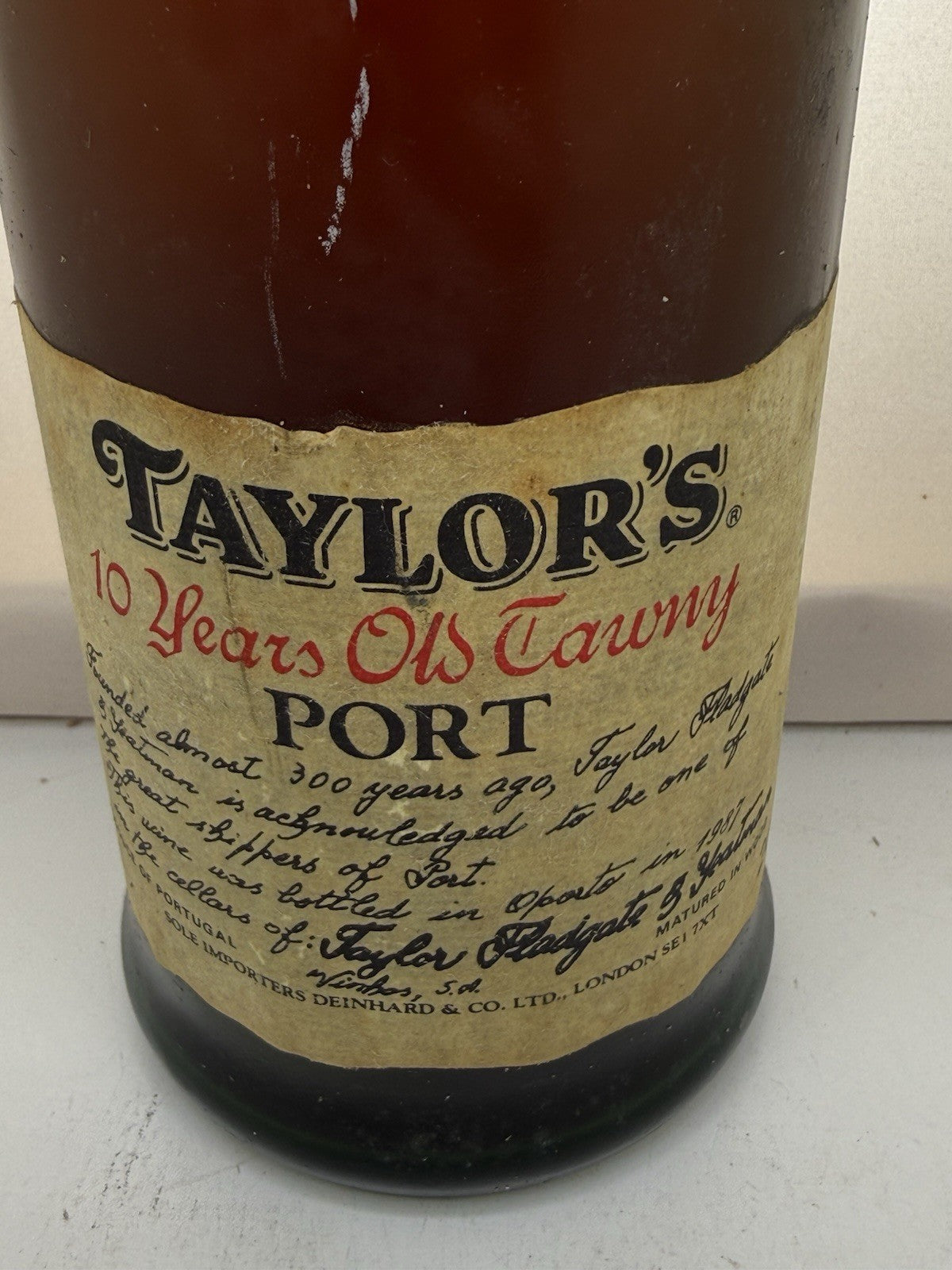 Taylor’s 10‑Year‑Old Tawny Port, bottled 1987