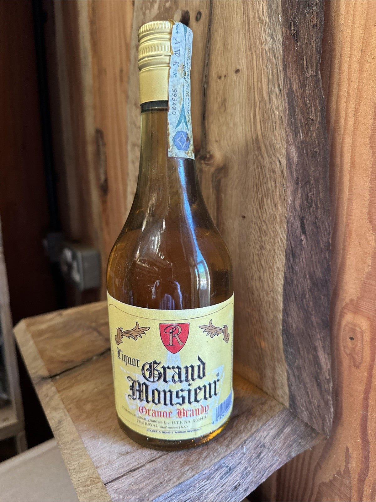 Grand Monsieur Orange Brandy (like cointreau.. but nicer!!)