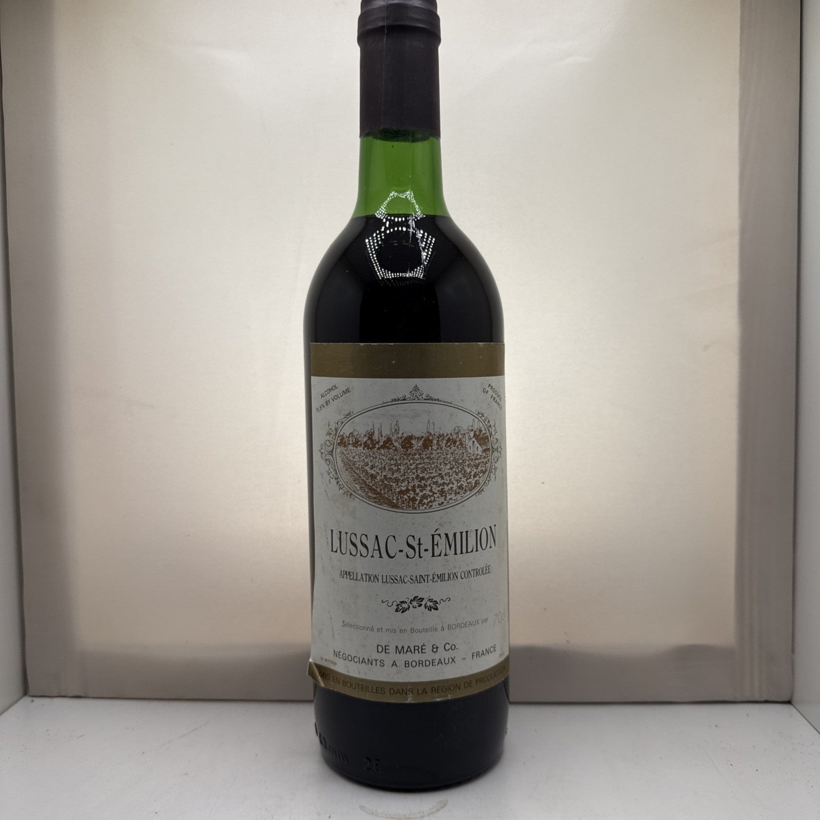Vintage De Maré Lussac-Saint-Émilion Bordeaux 70cl 11.5% c1970s