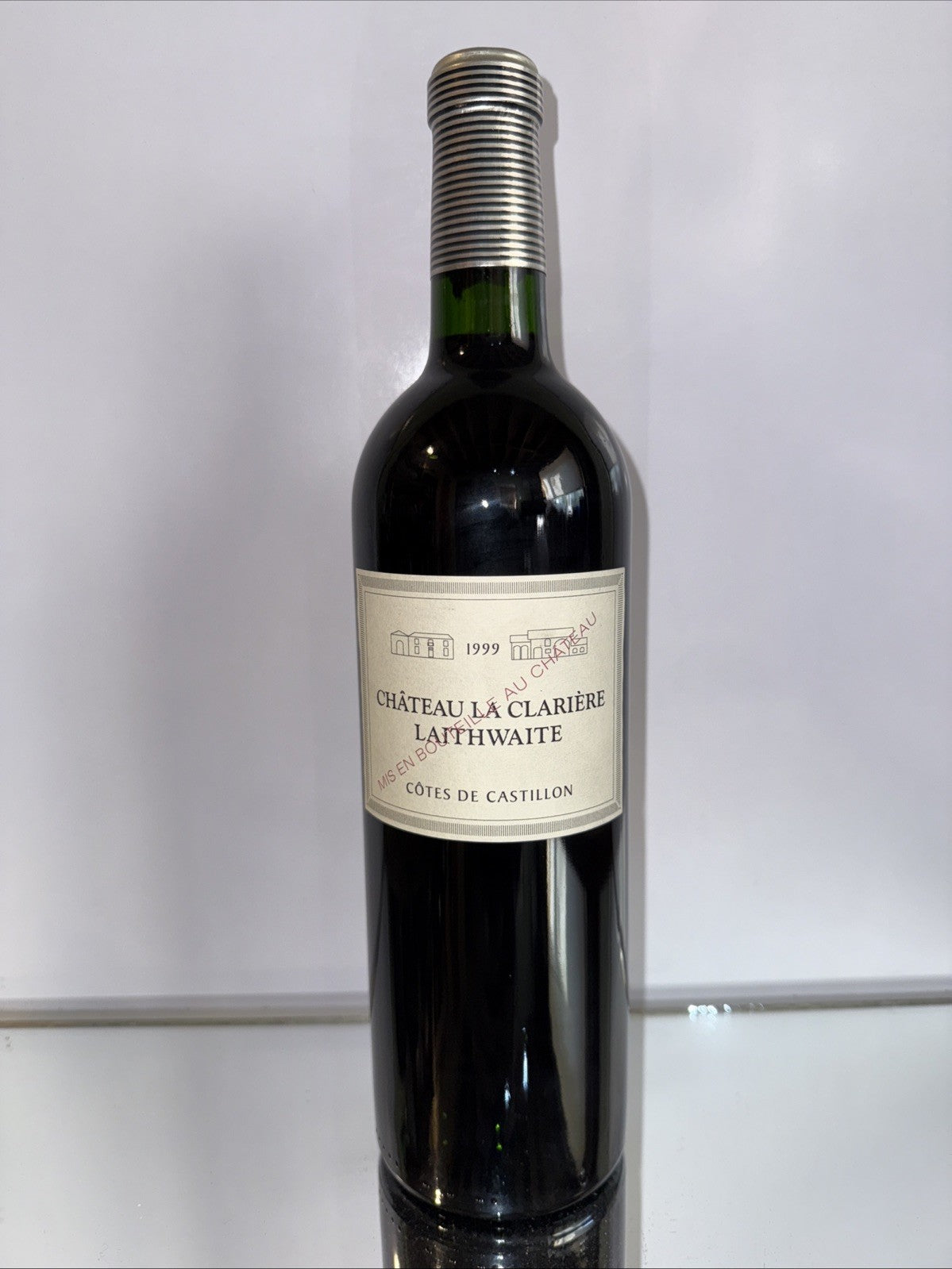 Chateau La Clariere 1999 Cotes De Castillon