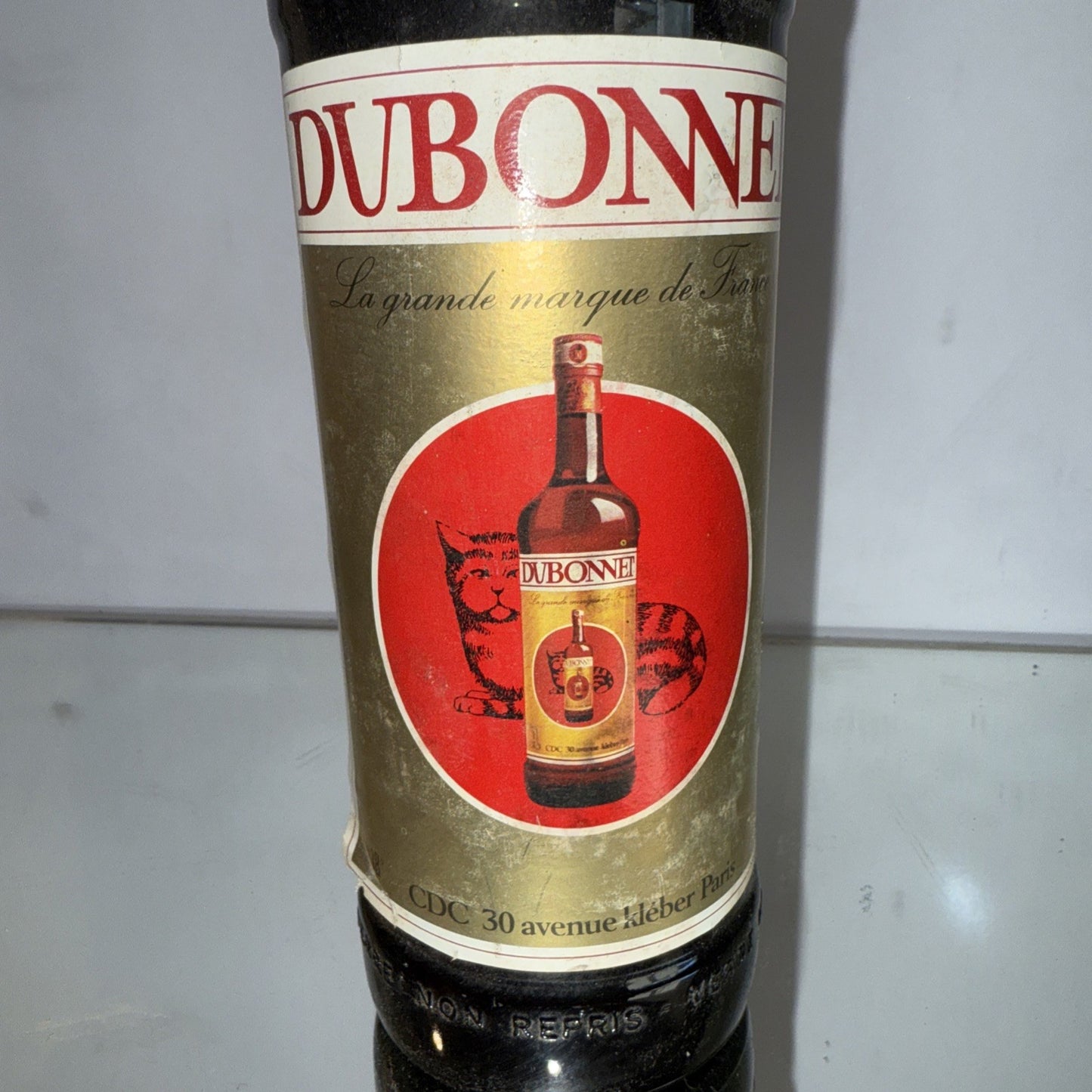 Dubonnet Red Wine Aperitif  Late 1960s 1L