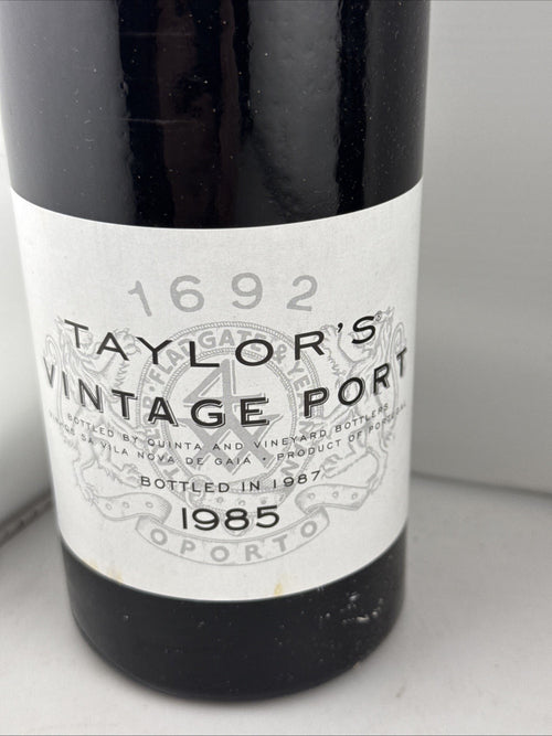 Taylor’s Vintage Port 1985 75cl Portuguese Vintage Port Bottled 1987