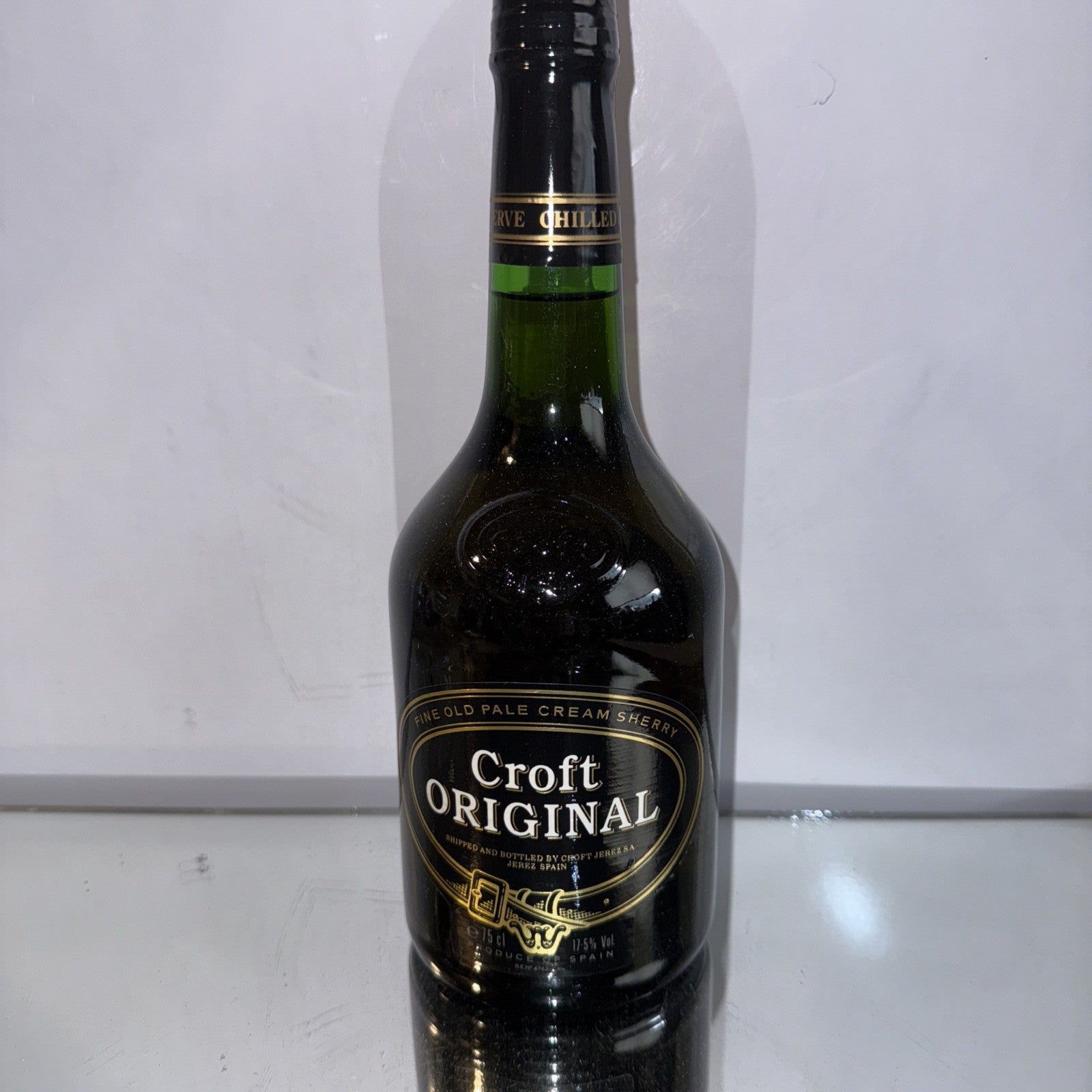 Croft Original Cream Sherry Dated To 1984