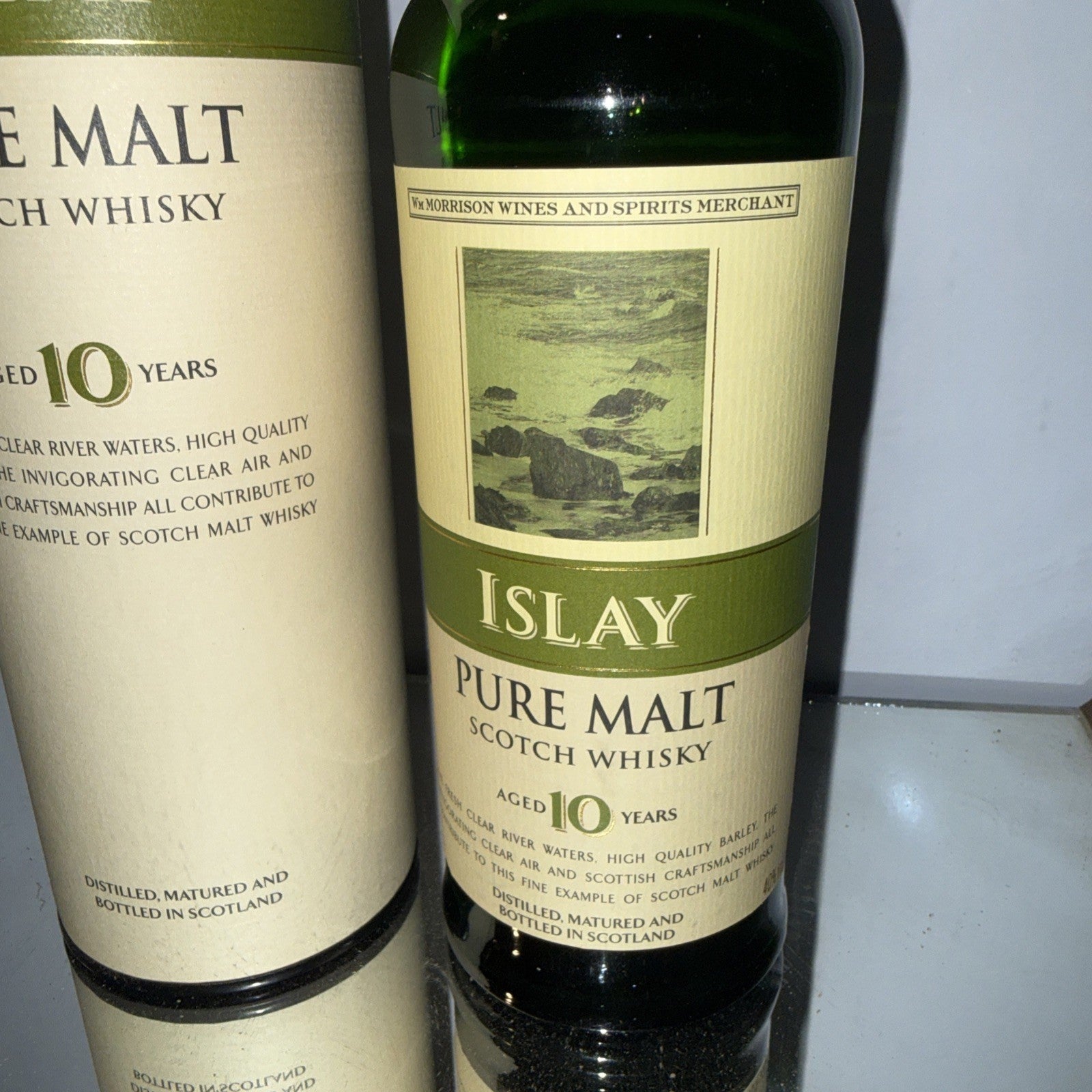 Islay Pure Malt Scotch Whisky – Aged 10 Years, bottled for Wm Morrison 1990s