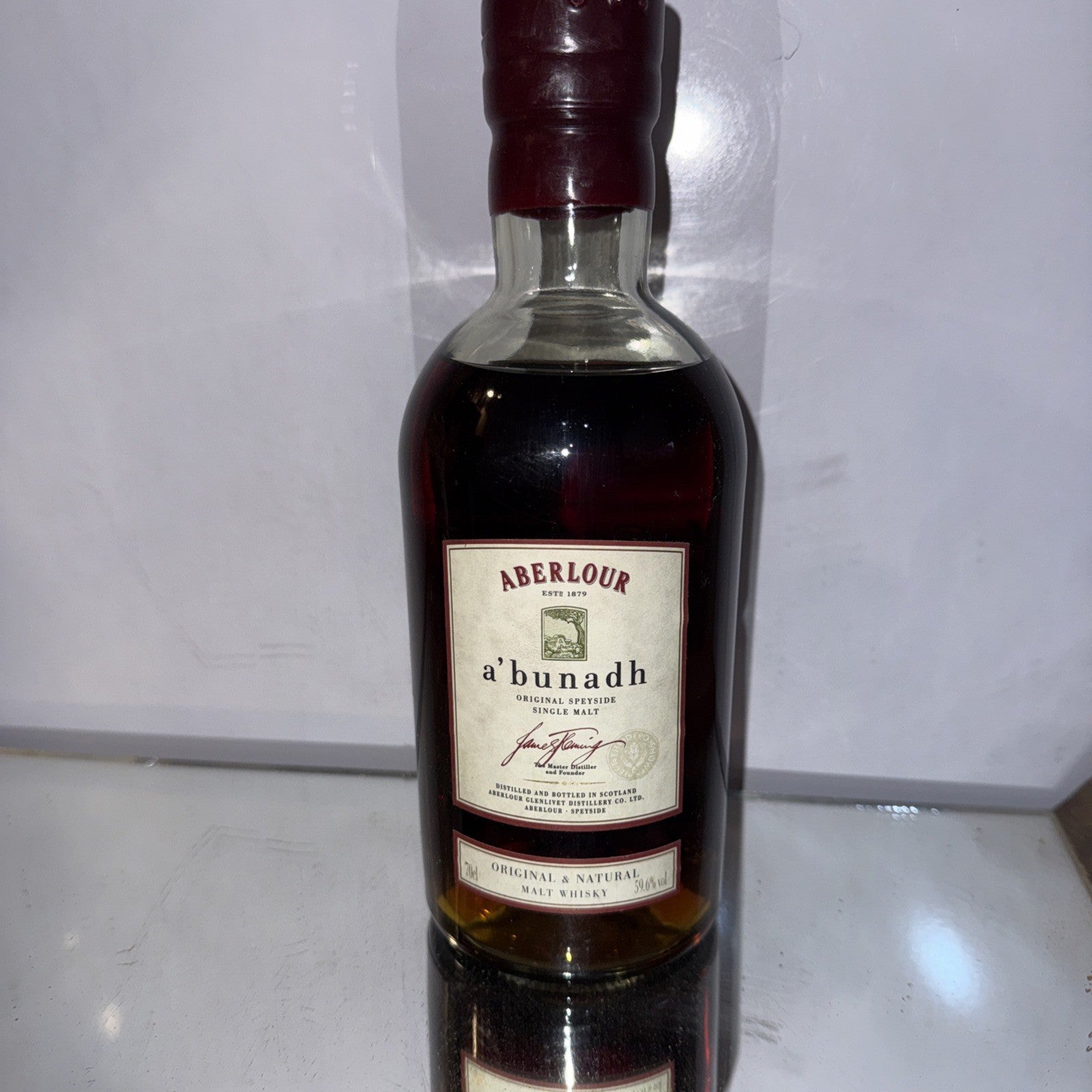 Aberlour a’bunadh – early release 2004-7 59.6%abv 70cl