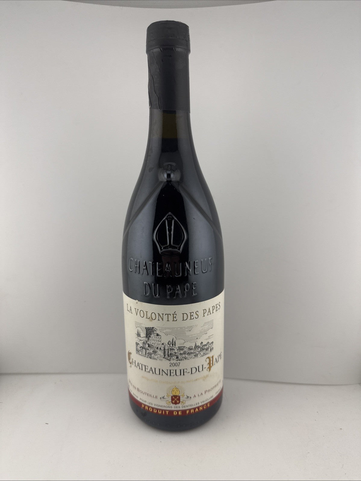 Chateauneuf du Pape 2007 La Volonté des Papes Rhône Red Wine 75cl