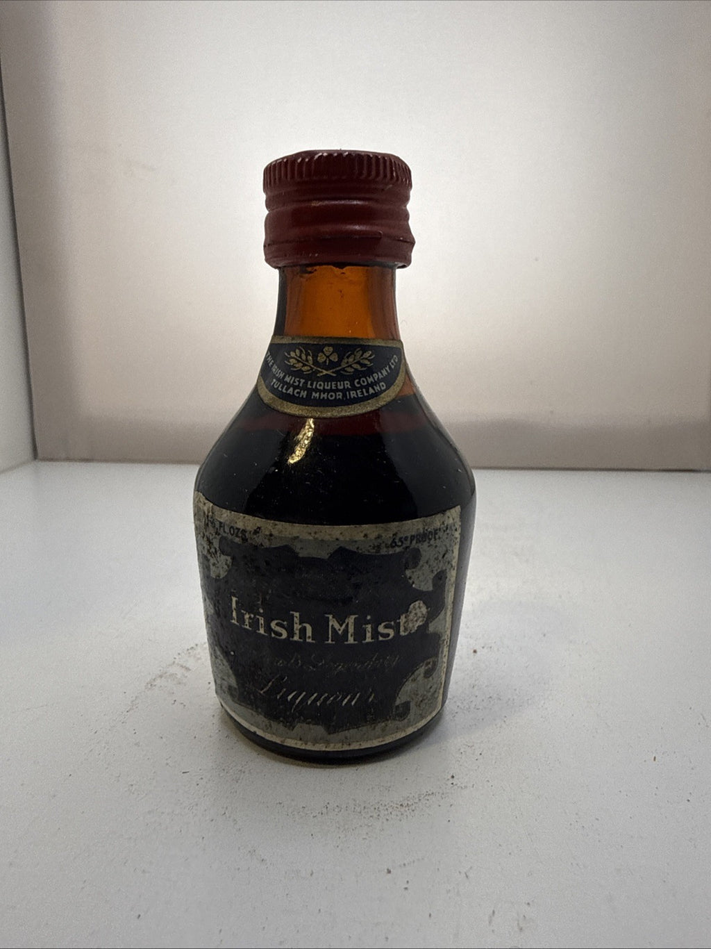 Irish Mist — Vintage Miniature Old Version