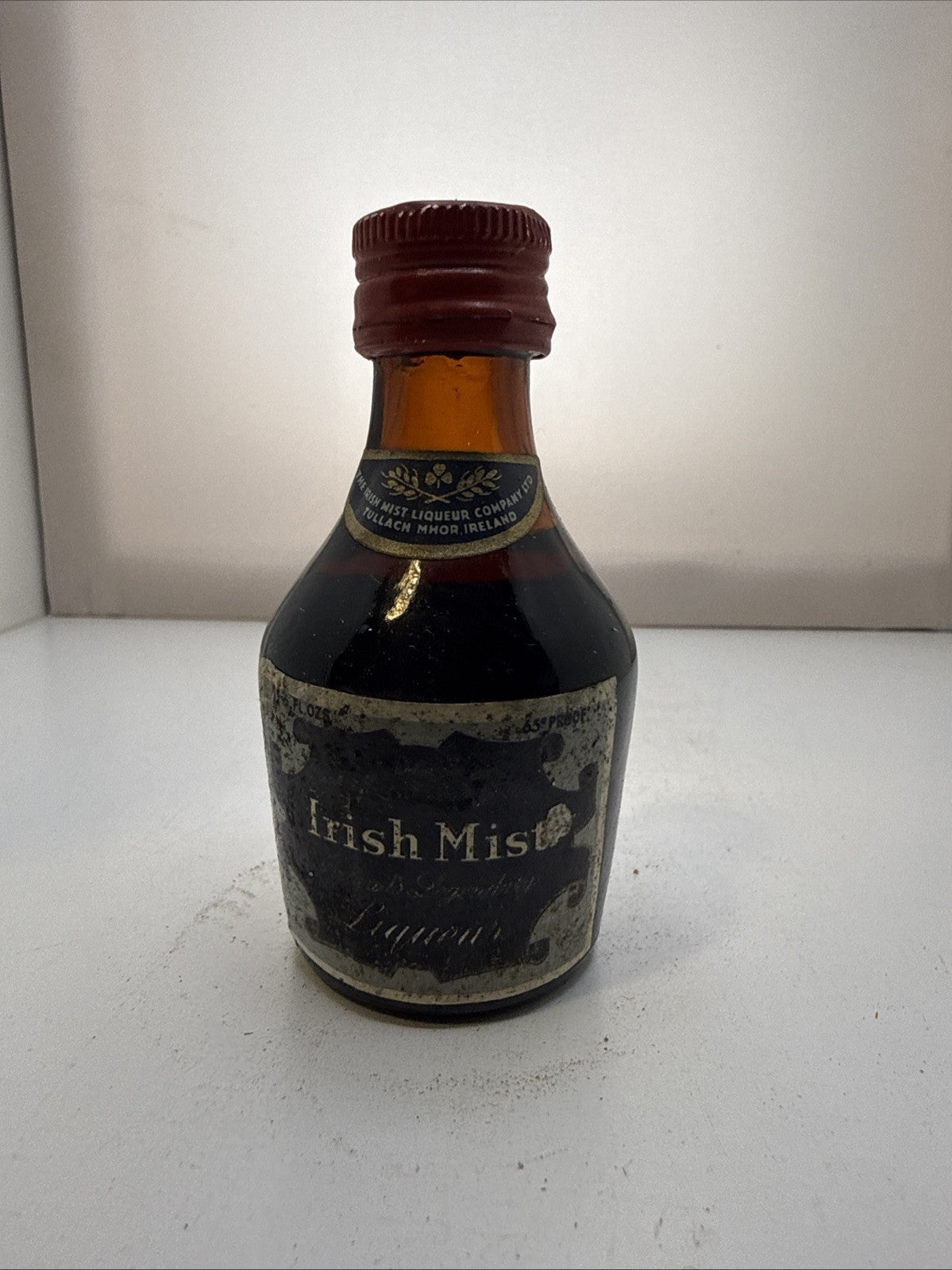 Irish Mist — Vintage Miniature Old Version