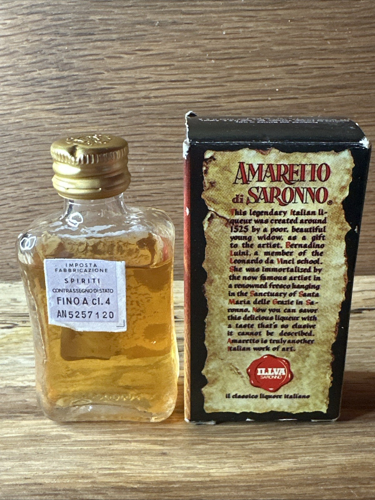 Amaretto di Saronno Miniature Full