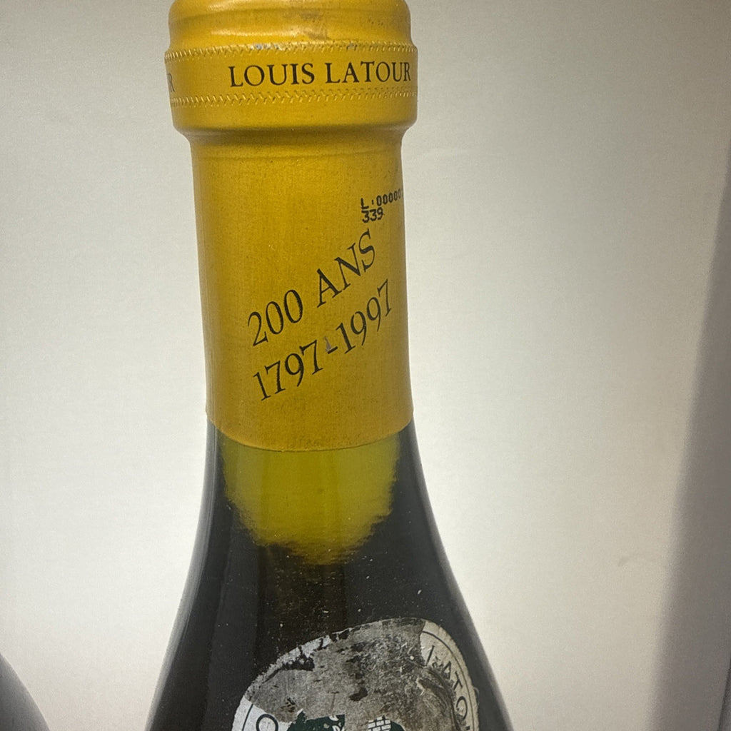 Louis Latour Mâcon‑Lugny Les Genièvres 1997 Poor Labels But Cellar Stored 1 Bot.