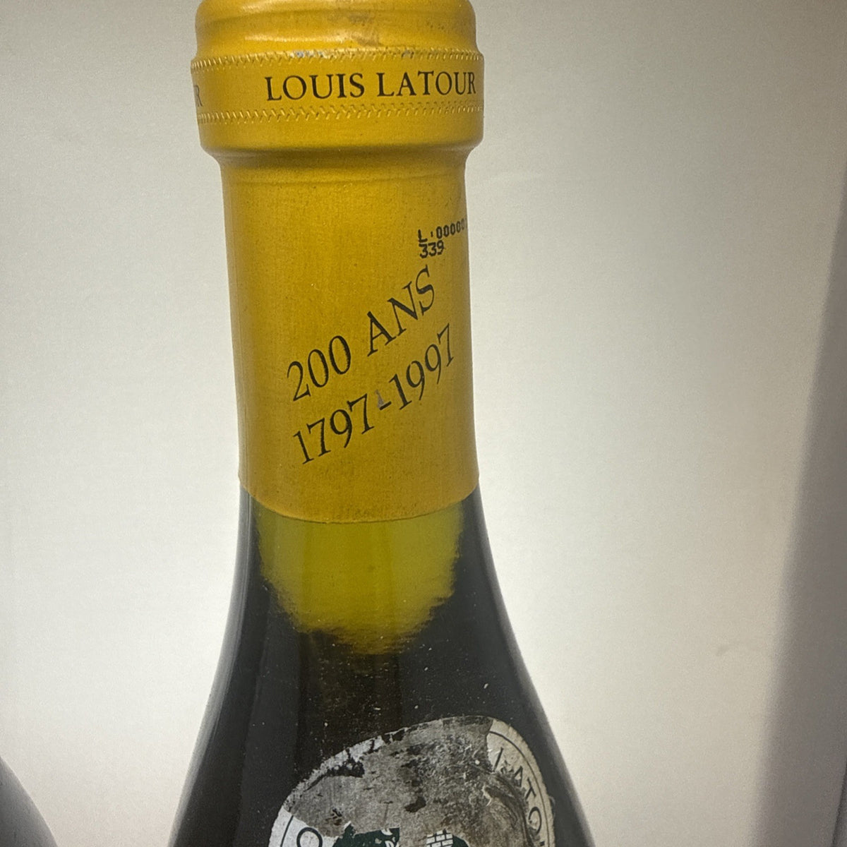 Louis Latour Mâcon‑Lugny Les Genièvres 1997 Poor Labels But Cellar Stored 1 Bot.