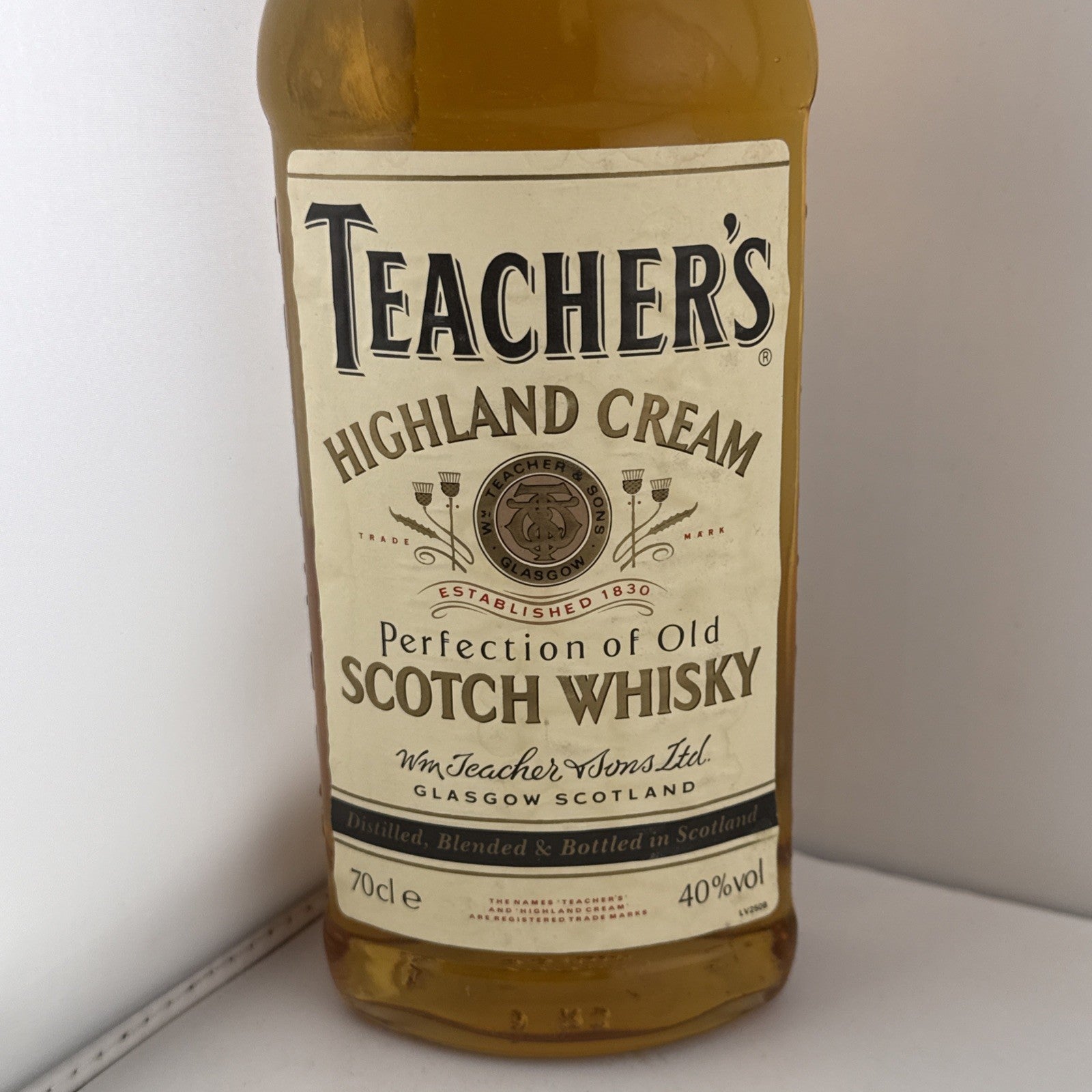 Vintage Teacher’s Highland Cream Scotch Whisky 70cl 40% Old Label 1990s