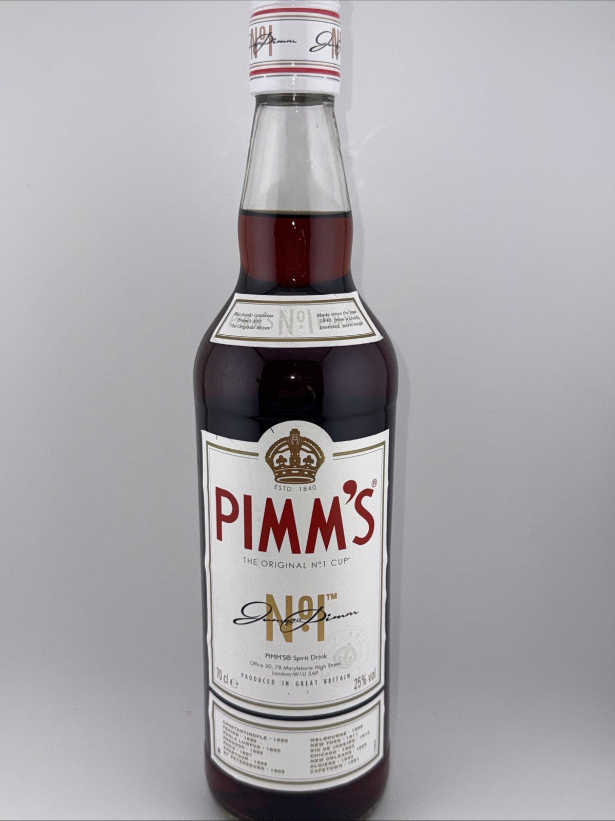 Pimms No 1 The Original Gin Sling