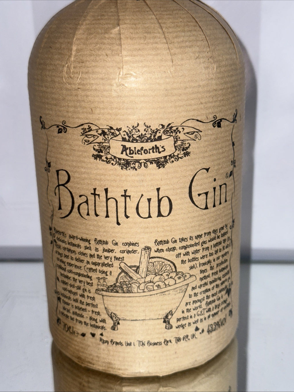 Ableforth’s Bathtub Gin (70cl) 43.3 %
