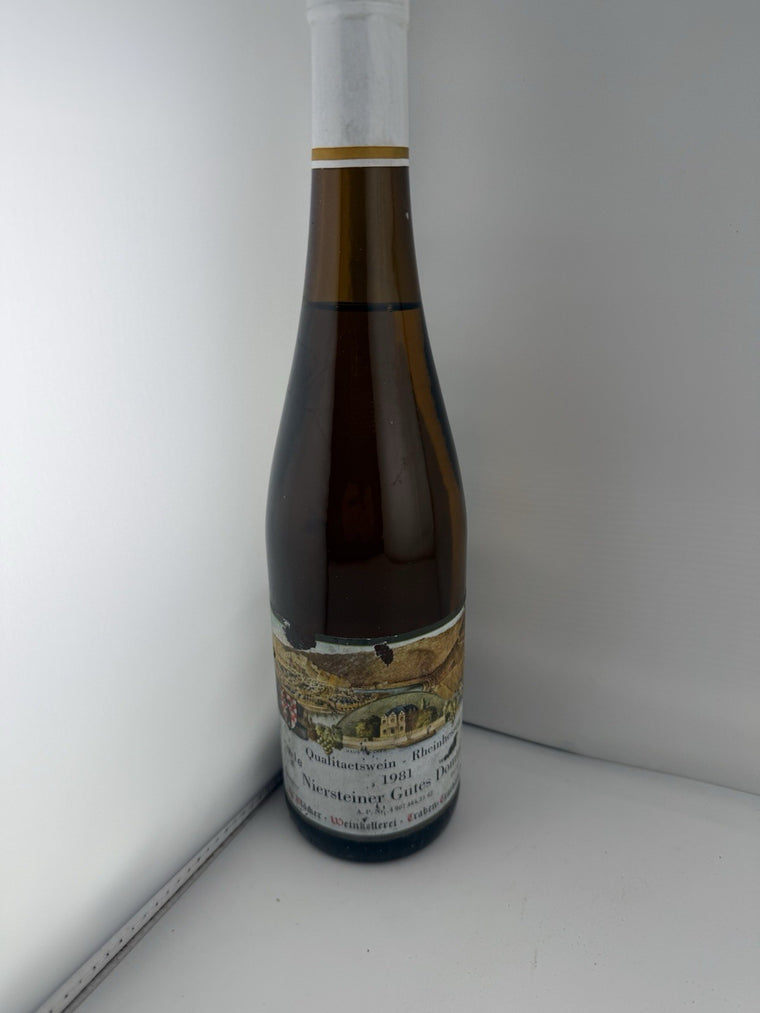 Niersteiner Gutes Domtal 1981 GERMANY Vintage