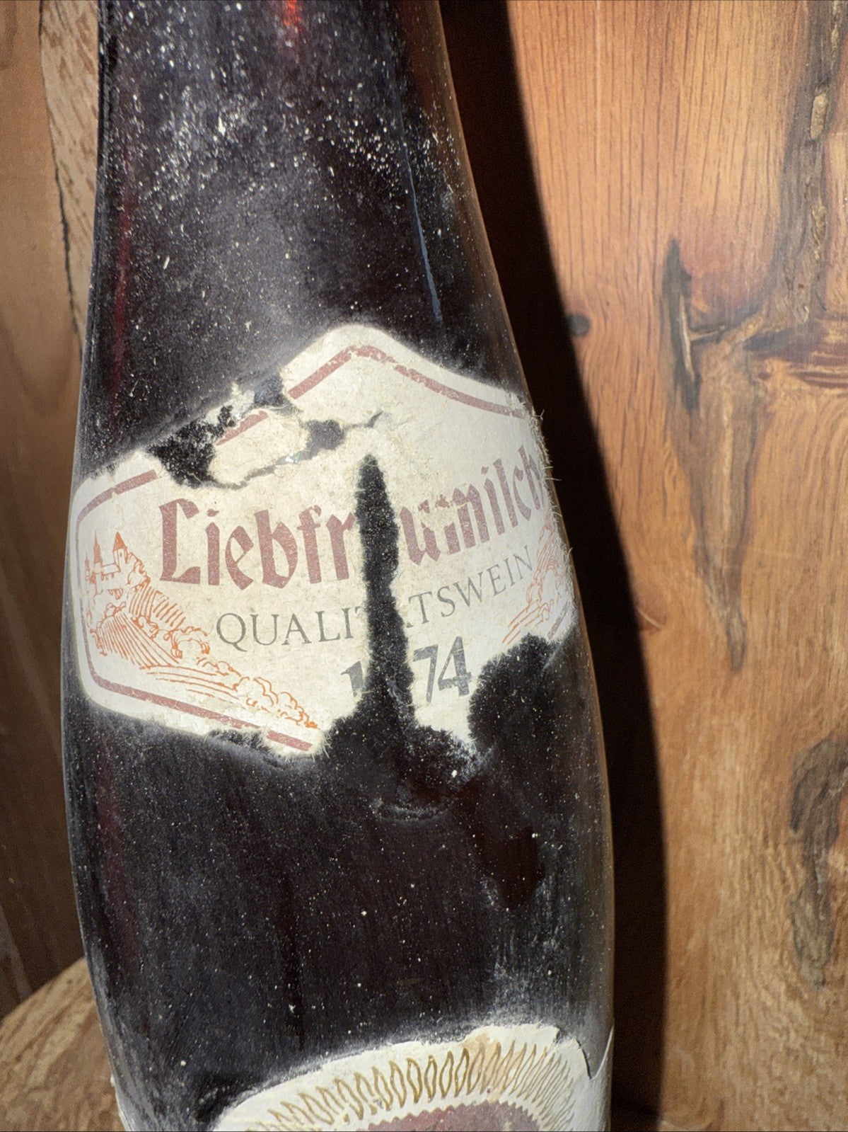 Goldener Oktober Liebfraumilch 75CL 1974 GERMANY Vintage