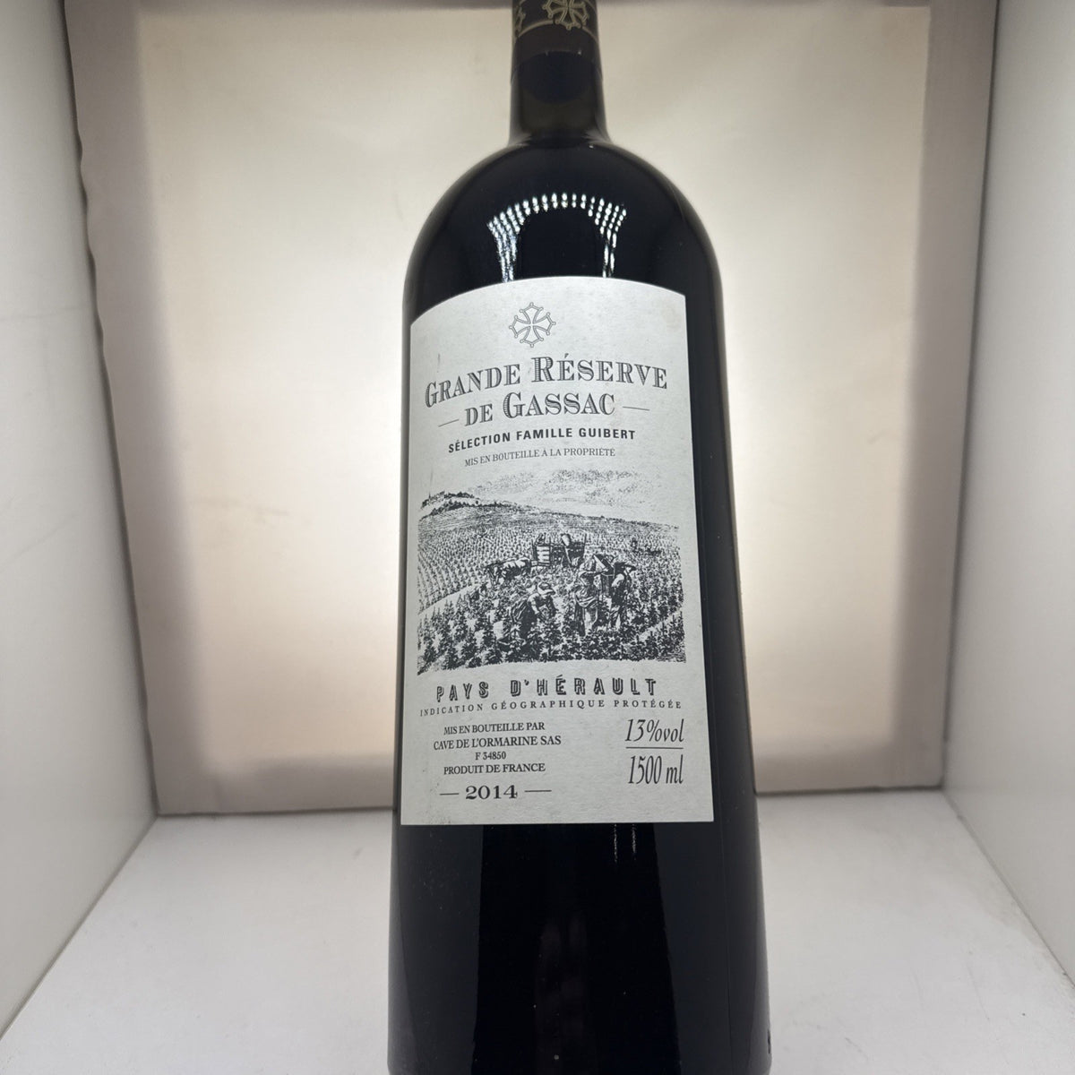 Grande  Réserve de Gassac (Sélection Famille Guibert) 2014 – 1.5 L Magnum