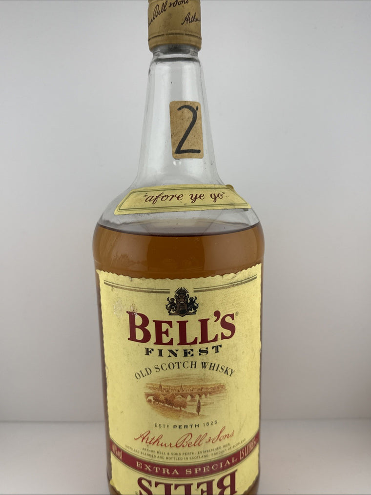 Bell’s Finest Old Scotch Whisky Extra Special 1.5L Vintage Bottled 1980s