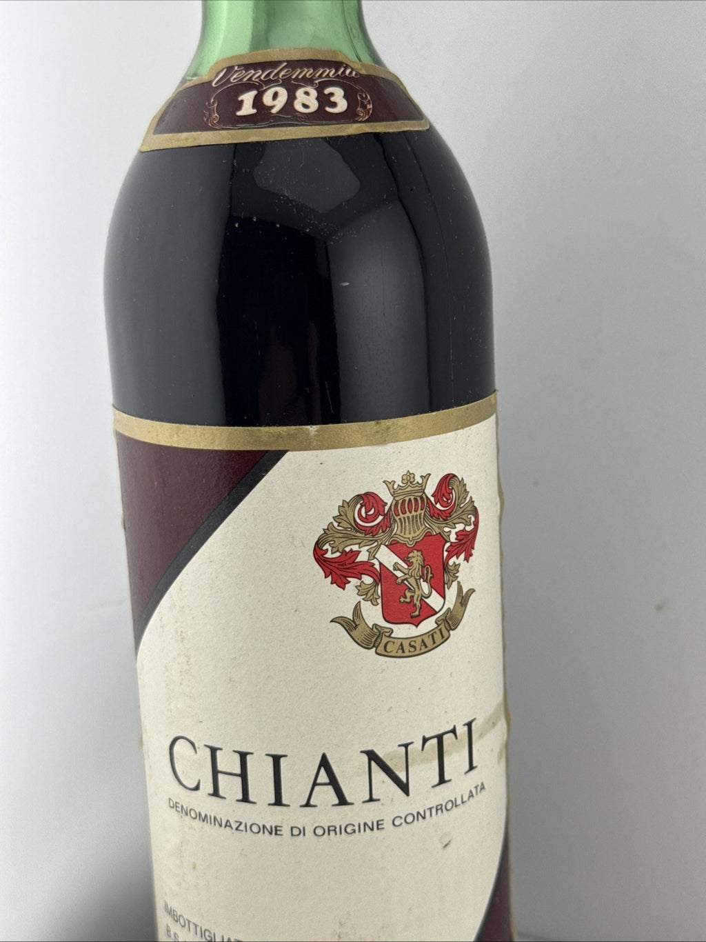1983 Casati Chianti DOC Vendemmia Vintage Italian Red Wine 75cl