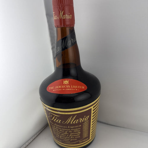 Vintage Tia Maria Jamaican Liqueur 24⅔ fl oz 55 Proof Sealed 1970s
