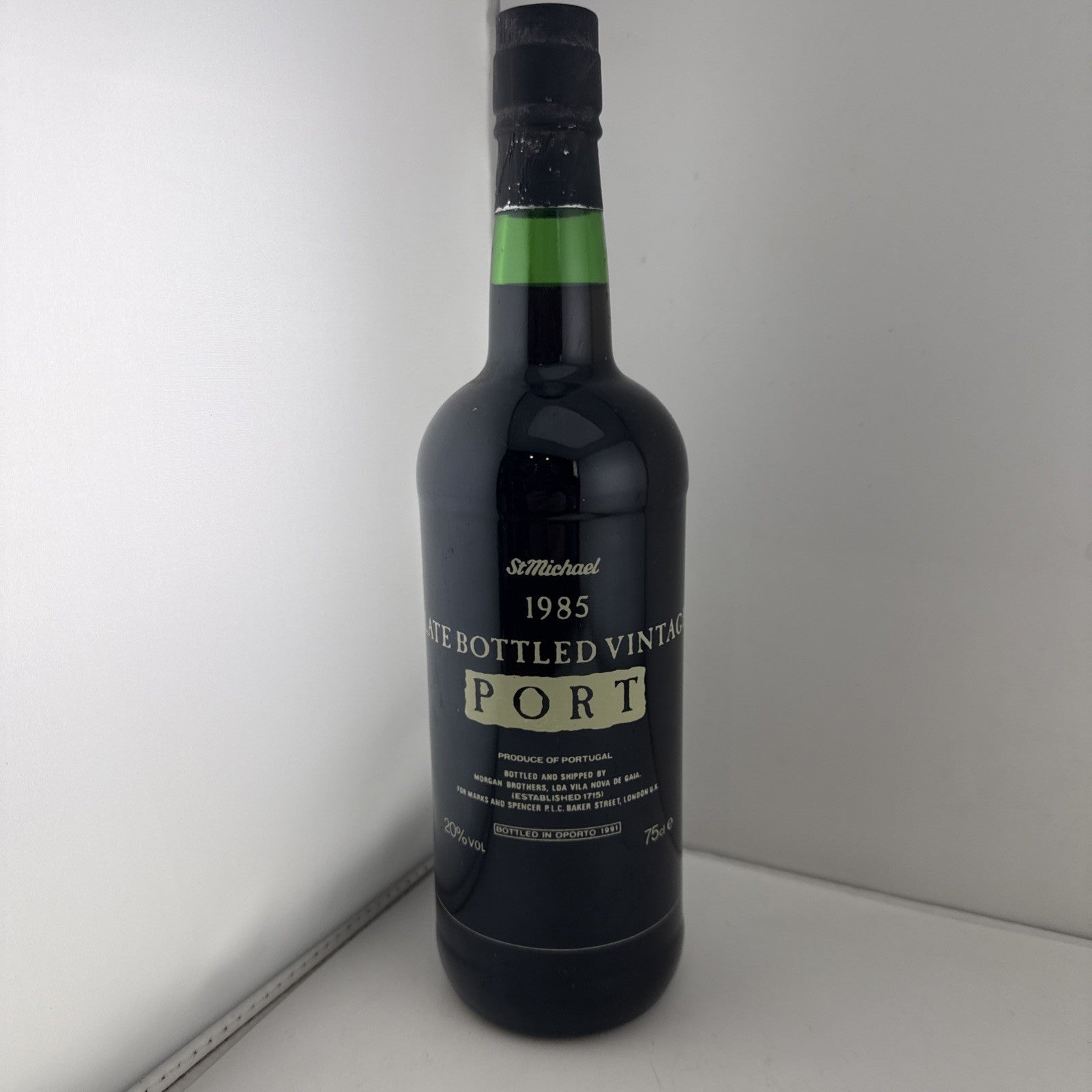 St Michael 1985 Late Bottled Vintage Port Morgan Bros M&S 75cl