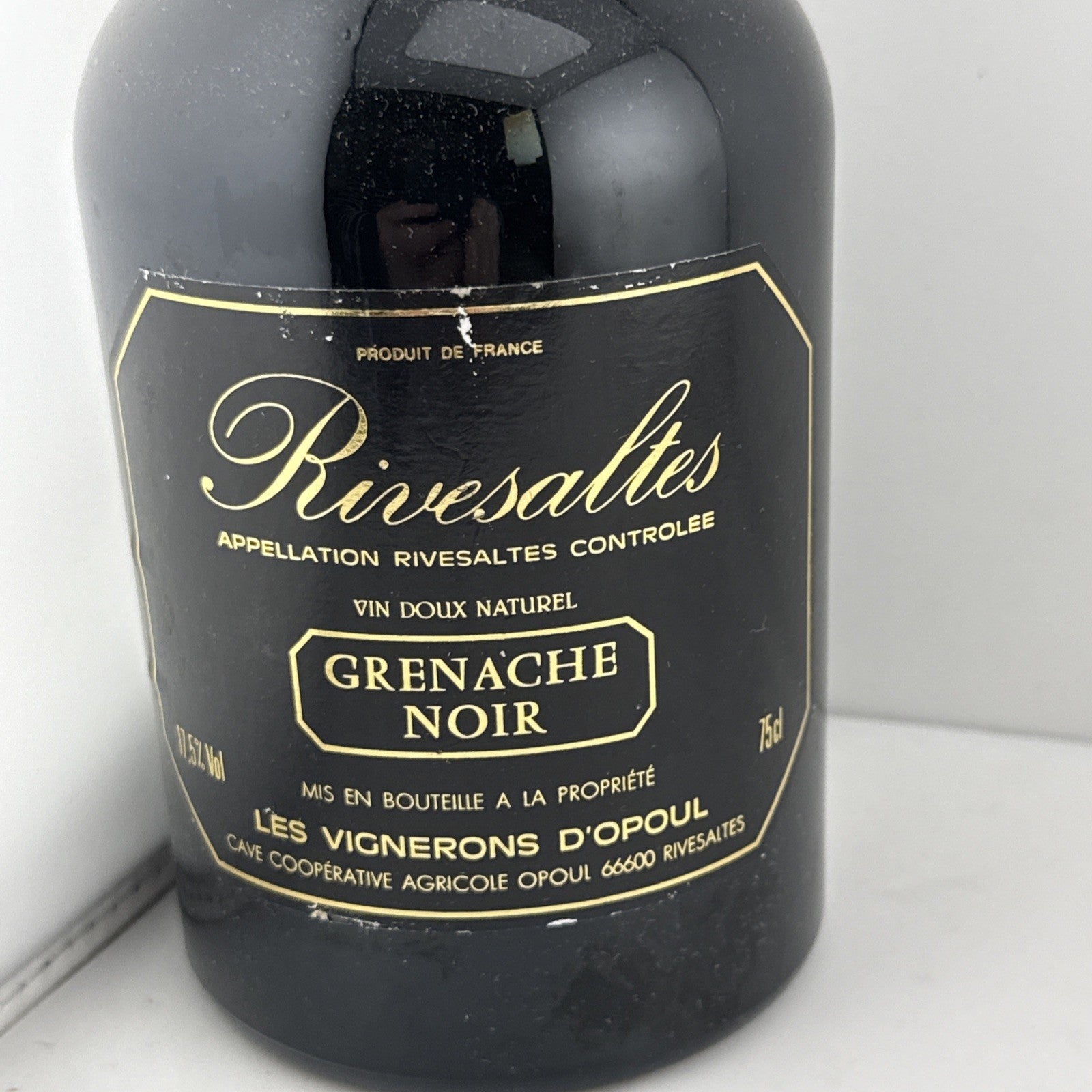 Rivesaltes Grenache Noir Vin Doux Naturel 75cl French Dessert Wine
