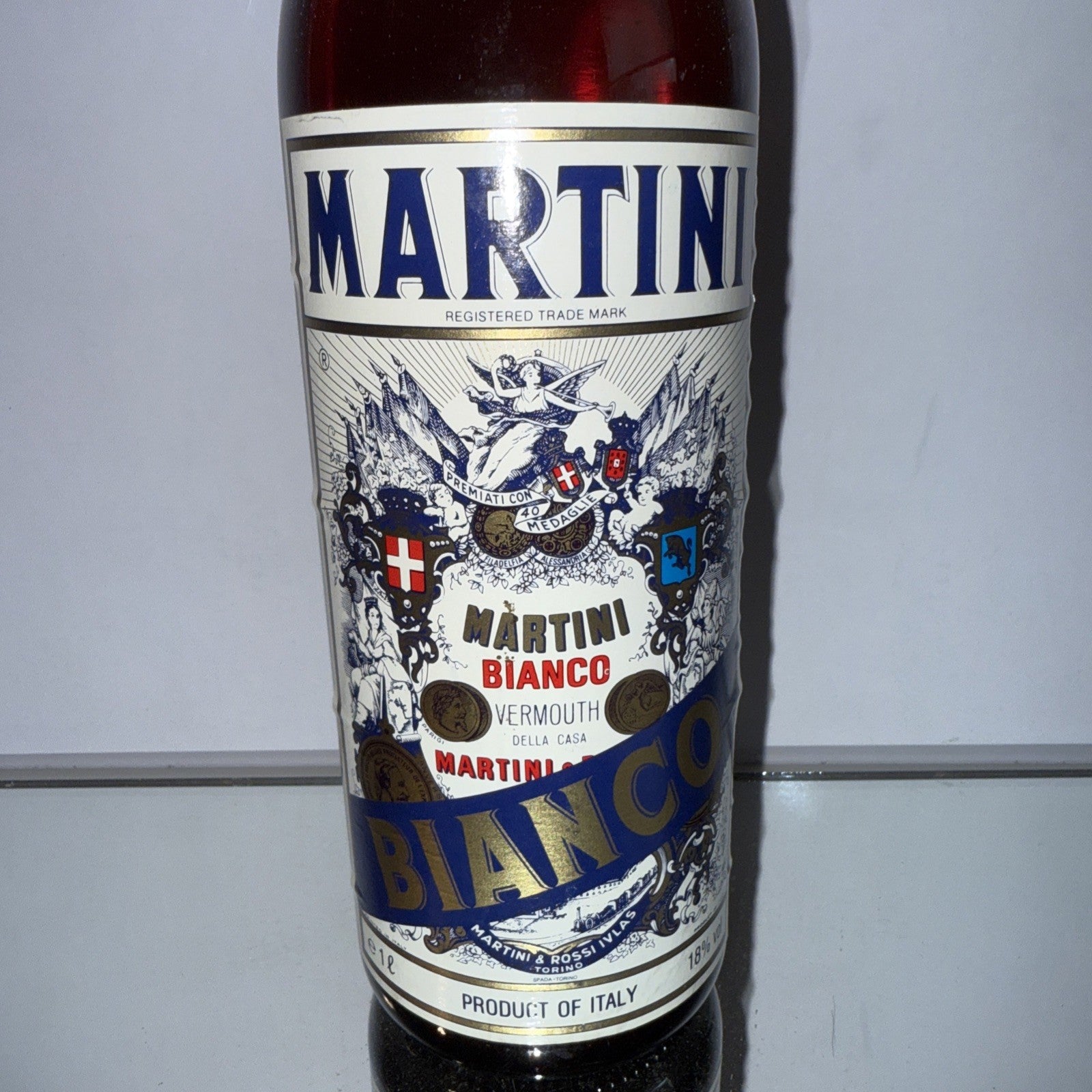 MARTINI BIANCO 1L VERMOUTH 1980s