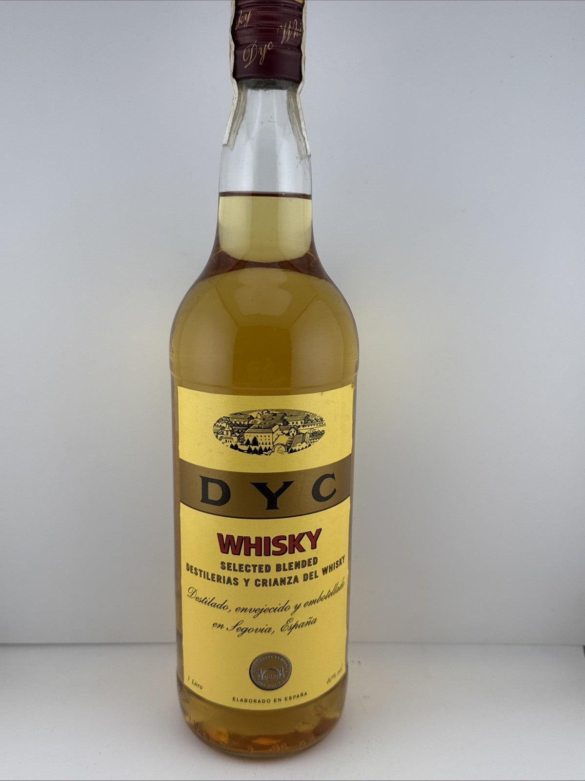 DYC Whisky – Selected Blended (1 litre) Spanish Whisky From 2000s