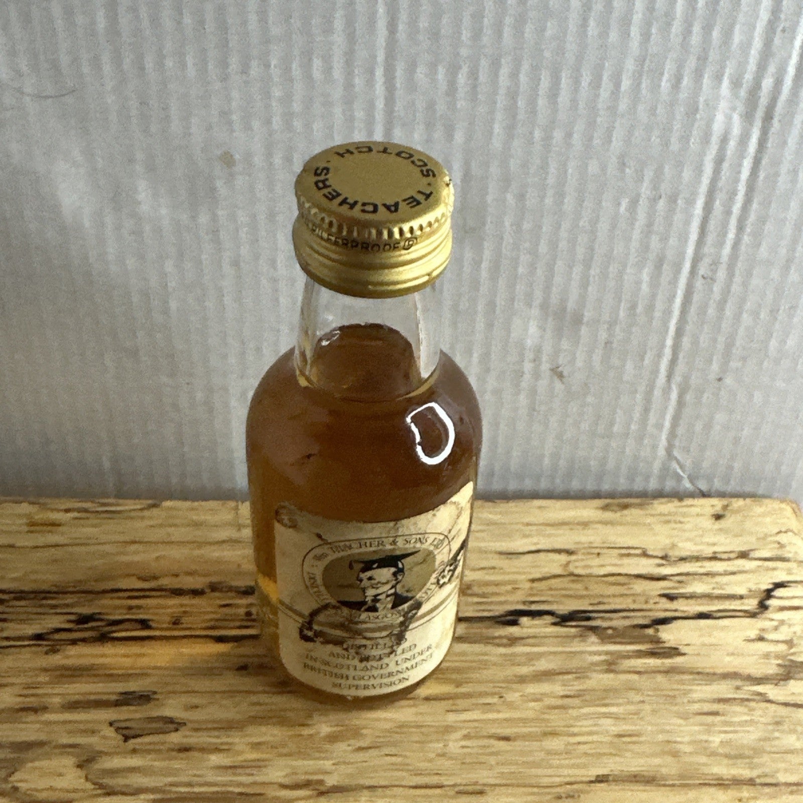 Teacher's Highland Cream Blended Scotch Whisky miniature