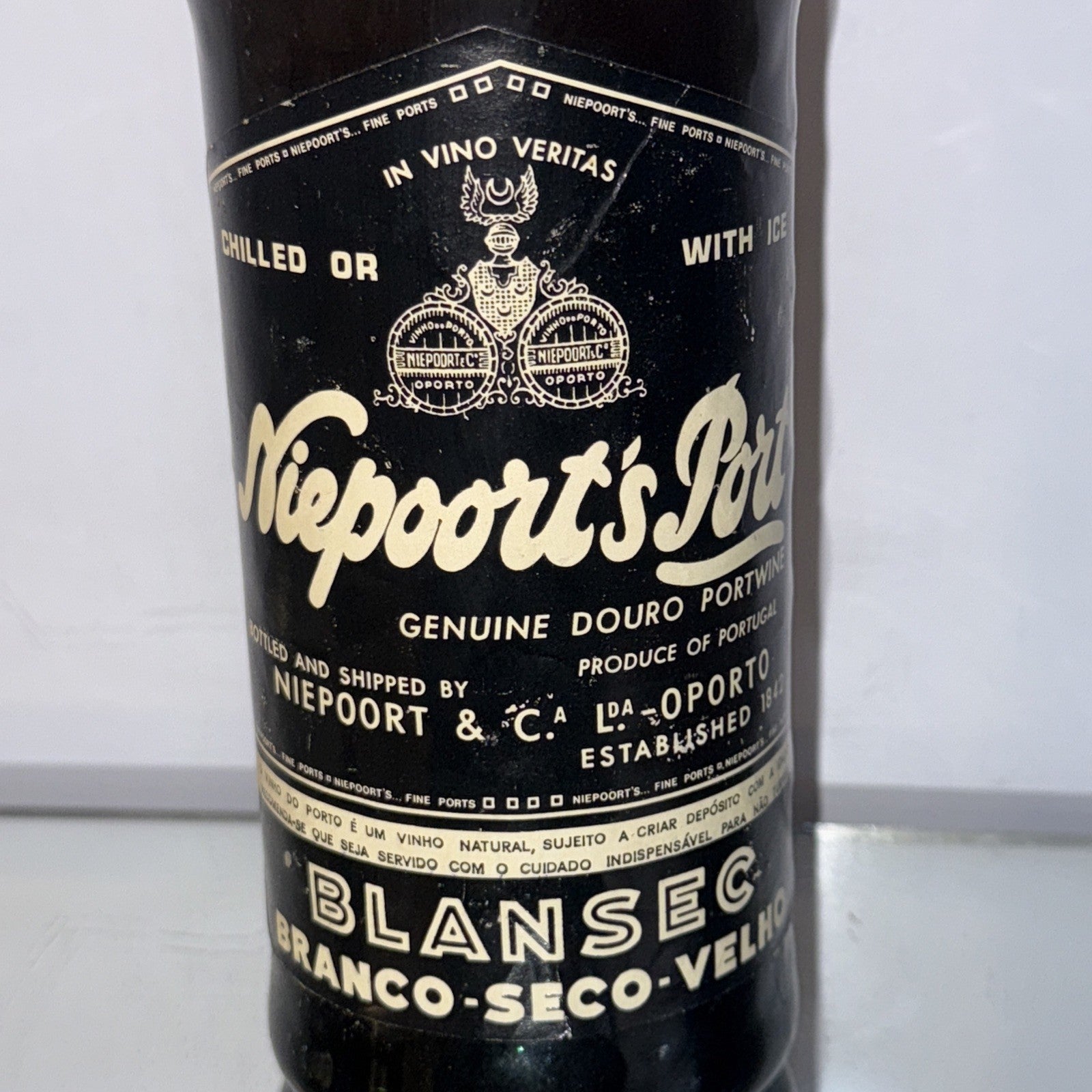 Niepoort’s White Port (Porto Branco Seco Velho – dry) Late 1960s Early 70s