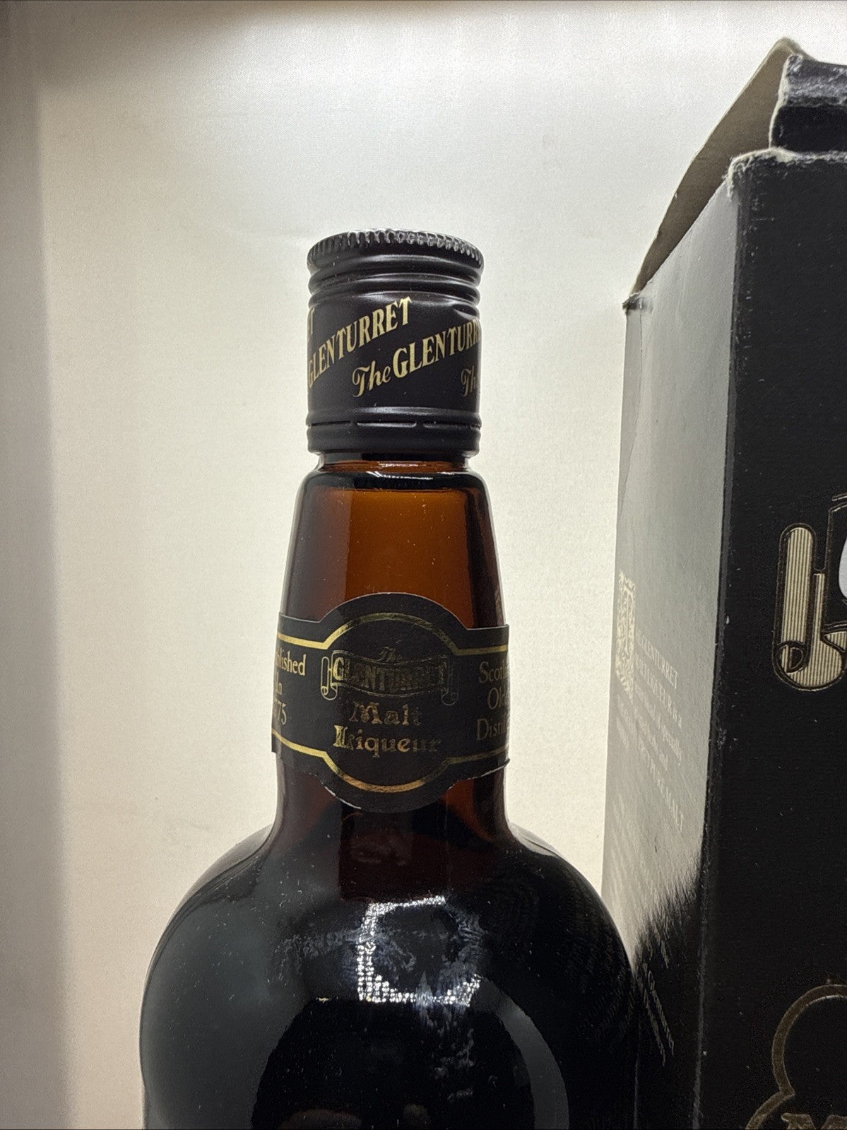 Glenturret Malt Liqueur 1980s 75cl 35% Boxed Rare Scotch Liqueur
