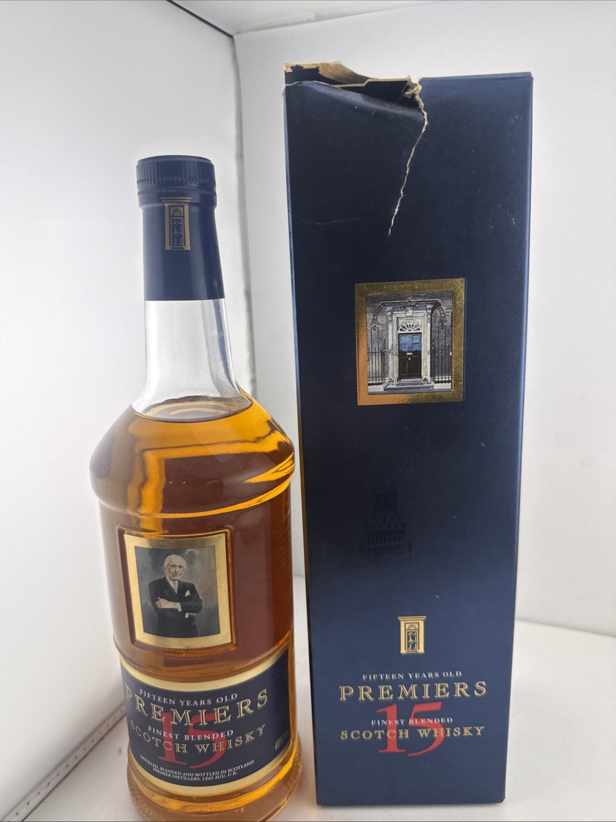 Premiers 15 Year Old Alec Douglas-Home Scotch Whisky 70cl Boxed 1990s Box Damage