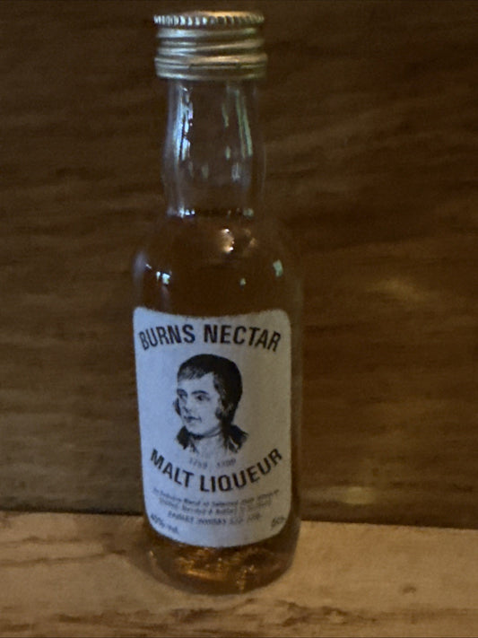 Burns Nectar Malt Liqueur Miniature full 1990s