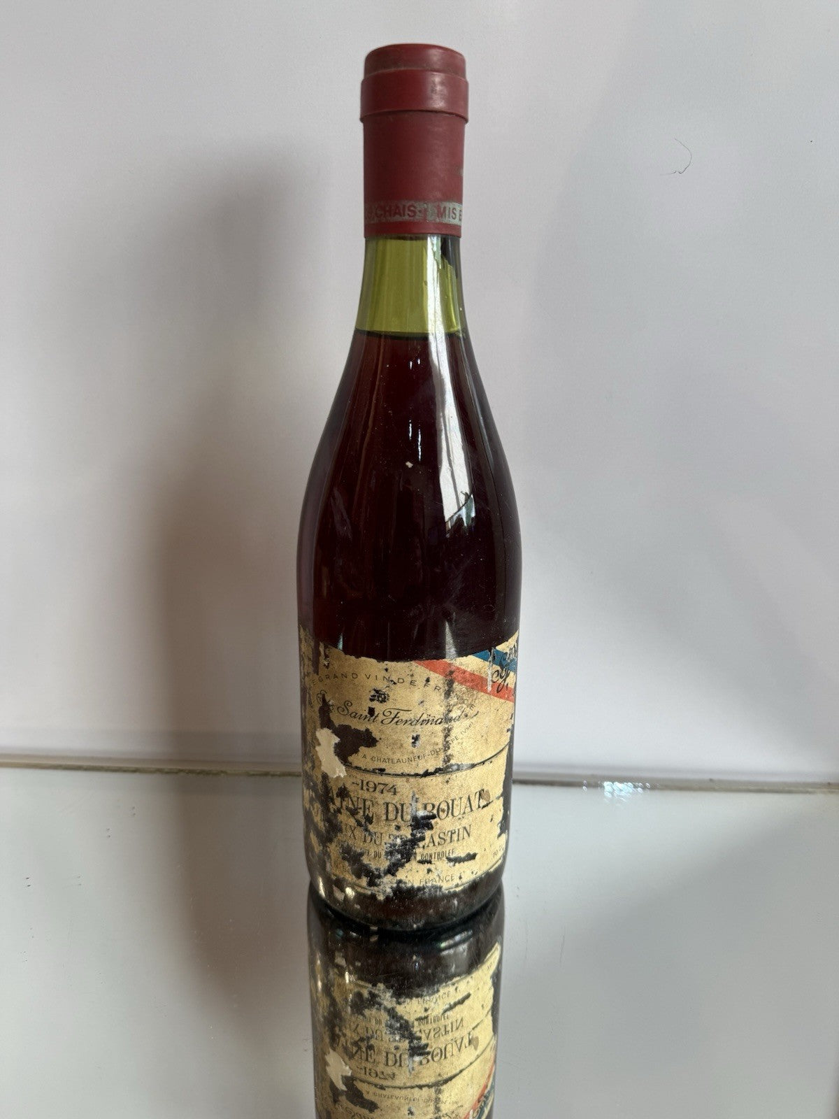 Chateauneuf Du Pape ..Domaine du Bouchat 1974 Opened One Recently And Drinks Wel