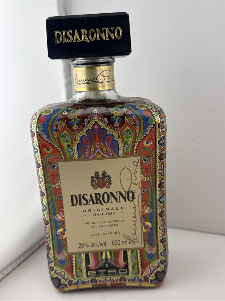 Disaronno ETRO Limited Edition 500ml 28% Italian Liqueur Bottle