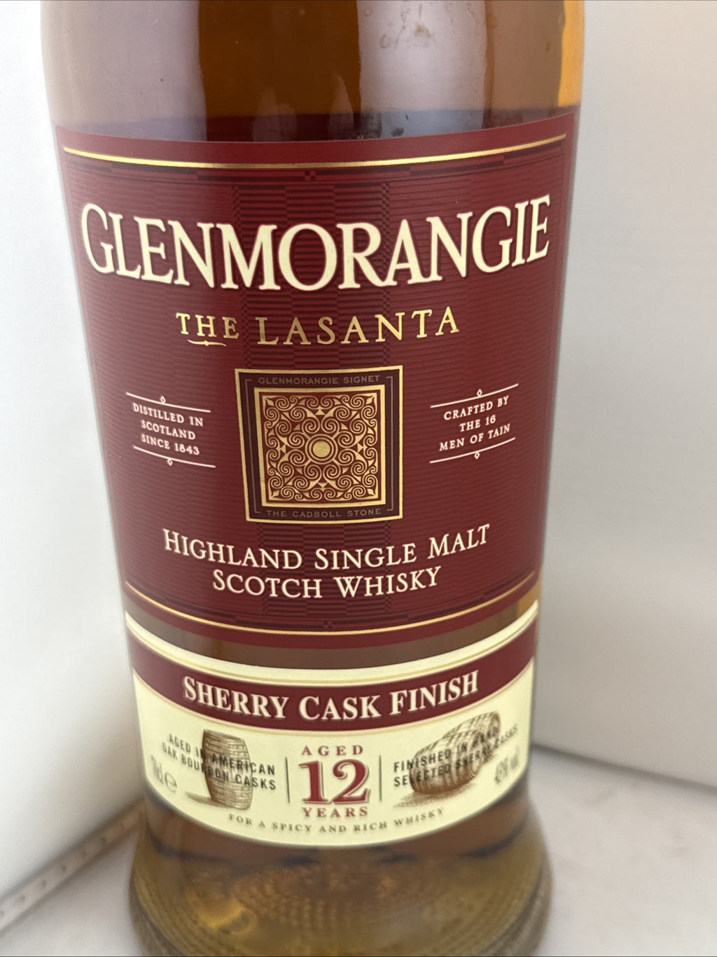 Glenmorangie Lasanta 12 Year Old Sherry Cask Finish 70cl 46%