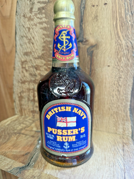 70cl Bottle of Pussers 54.5 % ABV Navy Rum