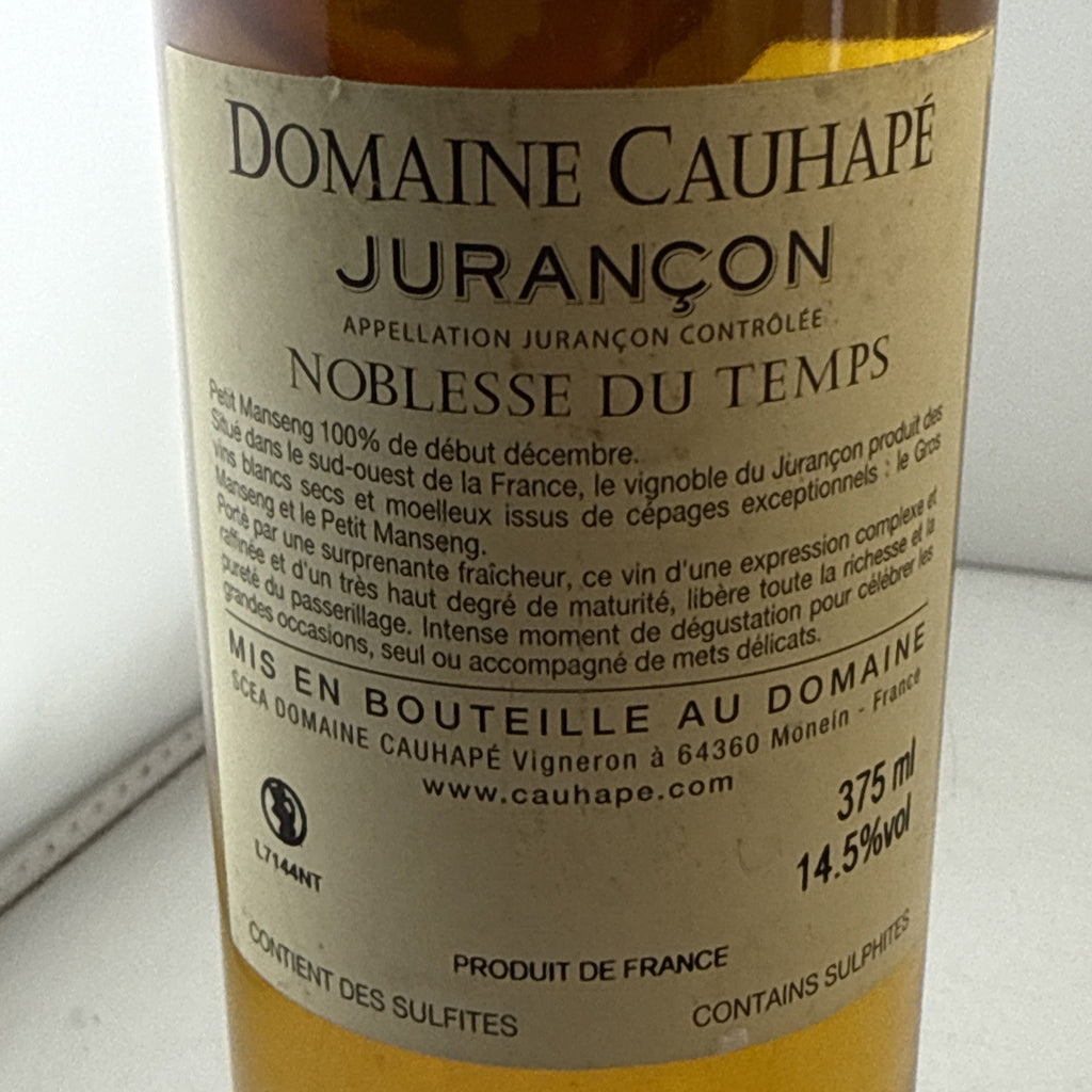 Domaine Cauhapé Jurançon Noblesse du Temps 2005 Dessert Wine
