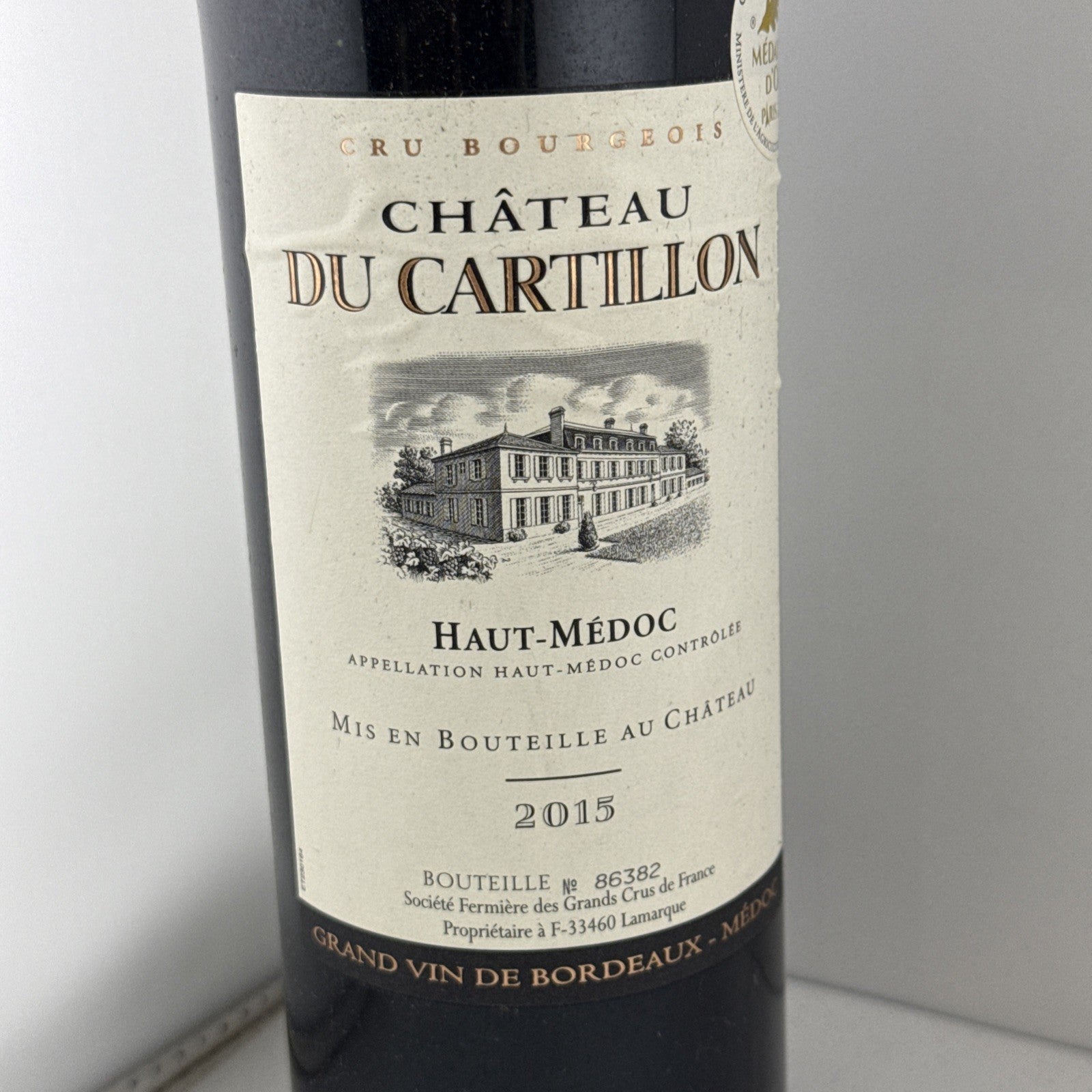 Château du Cartillon 2015 Haut-Médoc Cru Bourgeois Wine